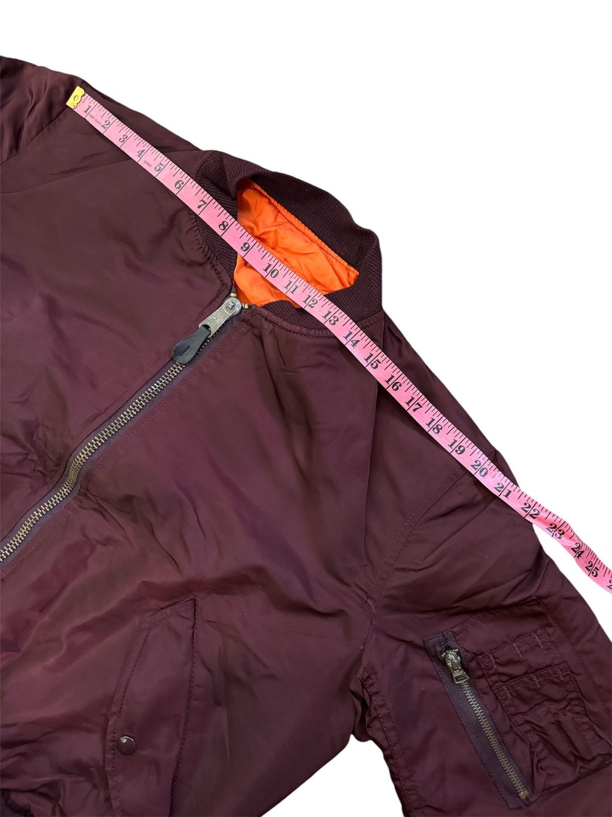 Alpha Industries VINTAGE ALPHA INDUSTRIES USAF MILITARY STYLE BOMBER JACKET Size US L / EU 52-54 / 3 - 13 Thumbnail