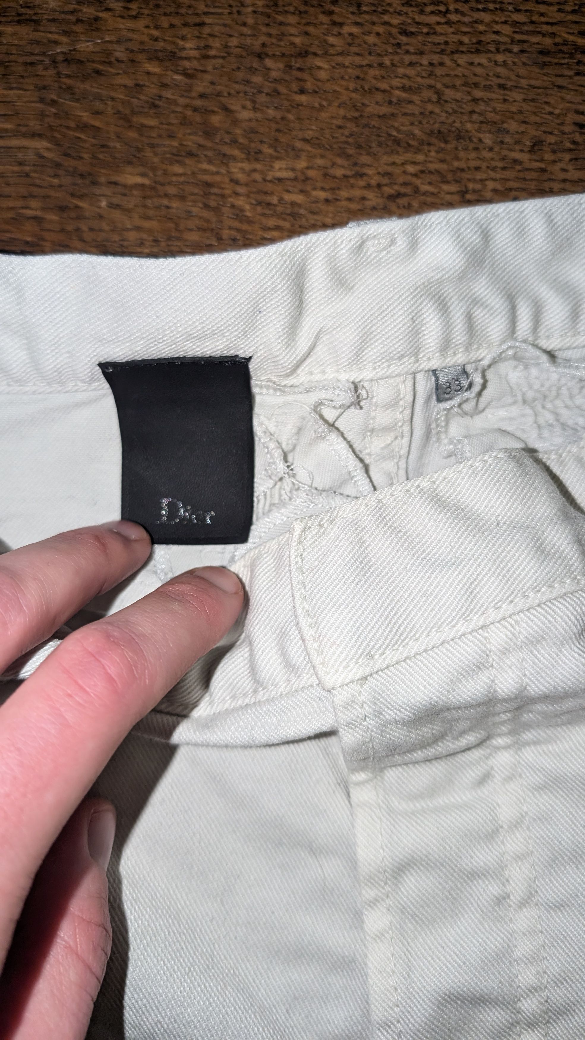 Dior Dior Homme Crush Denim Hedi Era Size US 33 - 5 Thumbnail