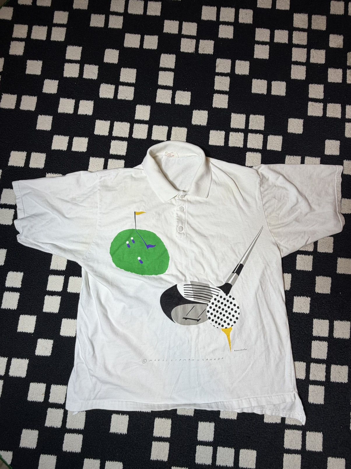 Other Vintage 90s Marci lipman polo Size US L / EU 52-54 / 3 - 1 Thumbnail
