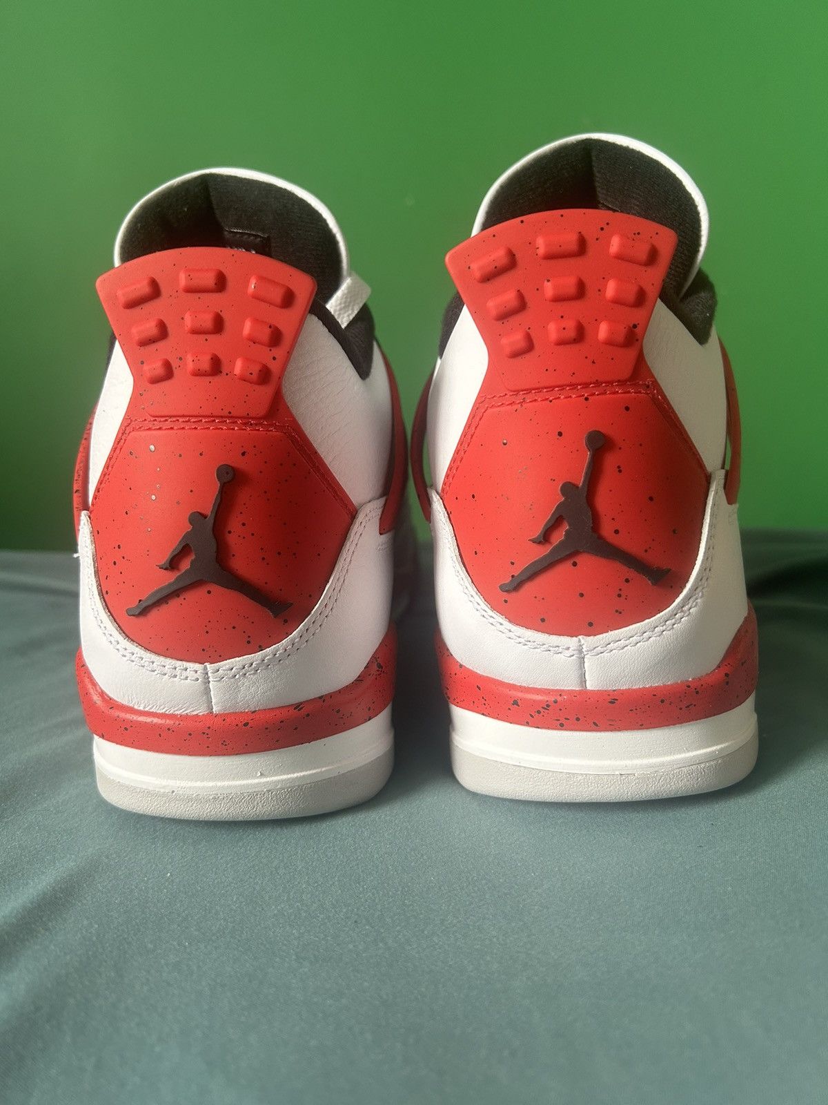 Jordan Brand Nike Air Jordan 4 Red Cement 2023 Size US 11.5 / EU 44-45 - 3 Thumbnail