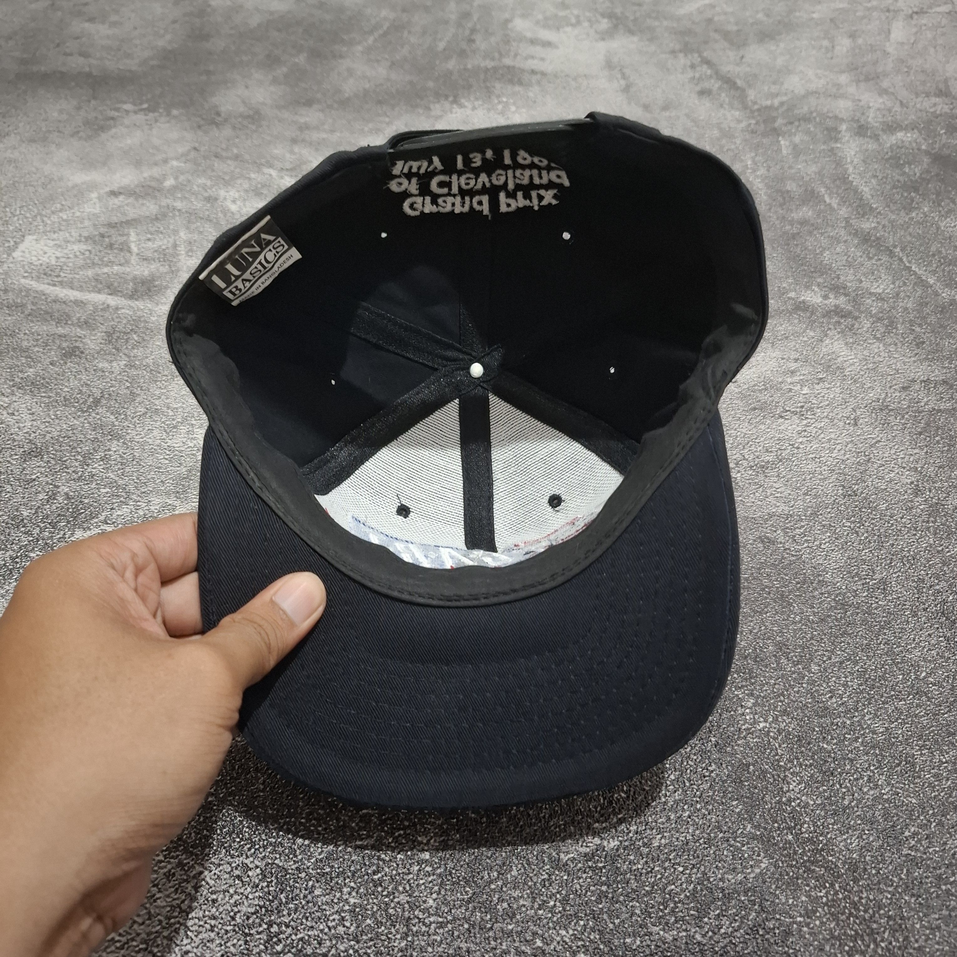 Vintage Vintage Cart Word Series Snap Back Hat Size ONE SIZE - 3 Thumbnail