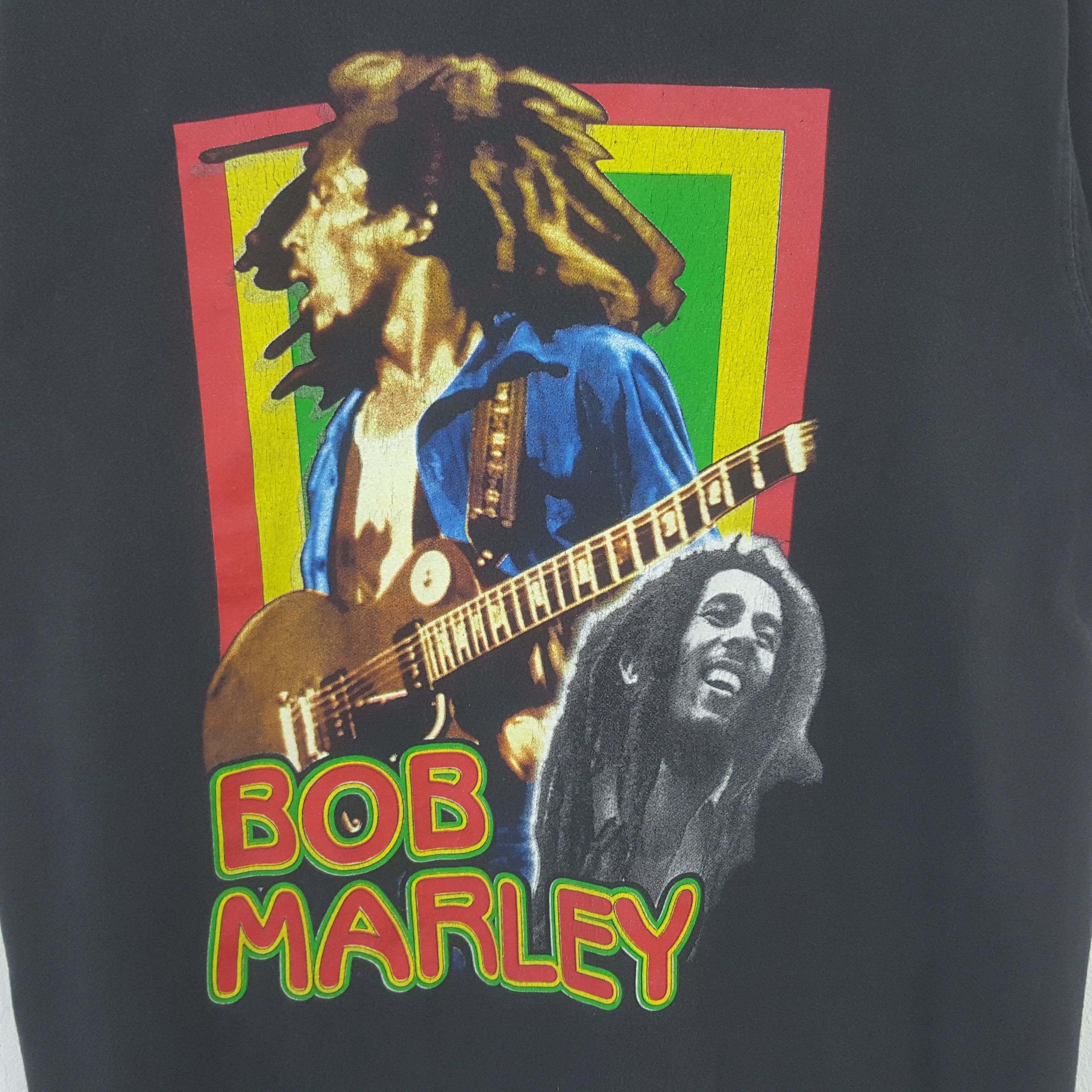 Gypsy Vintage Bob Marley Reggae Song Singer Hippie Tshirt 31 Size US L / EU 52-54 / 3 - 2 Thumbnail