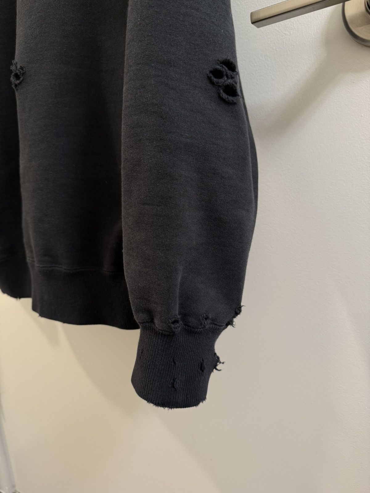Flagstuff Black Damaged Hoodie Size US M / EU 48-50 / 2 - 8 Thumbnail