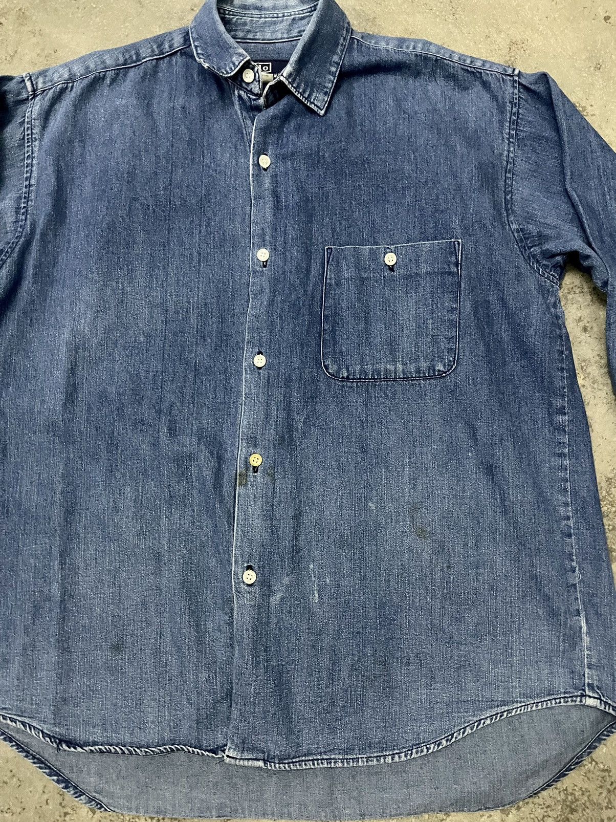 Polo Ralph Lauren POLO RALPH LAUREN DENIM SHIRTS SINGLE POCKET FADED Size US M / EU 48-50 / 2 - 3 Thumbnail