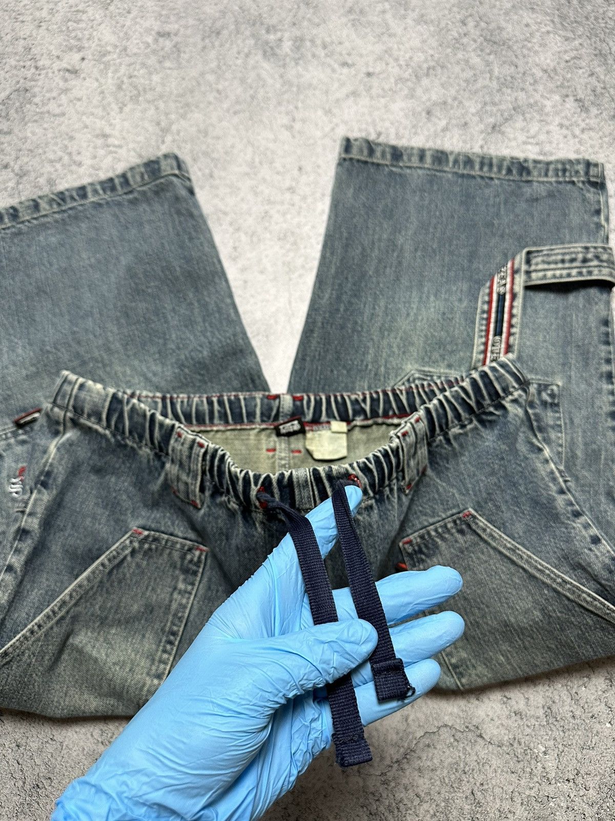 Rap Tees Vintage Overseas Jeans Rap Shorts Hip-Hop Denim Size US 34 / EU 50 - 11 Thumbnail