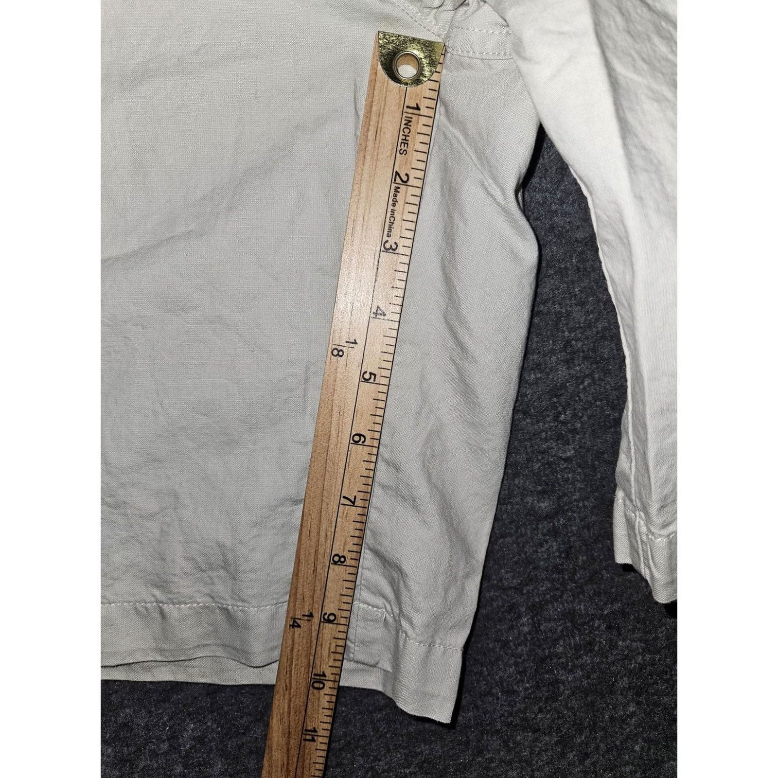 Patagonia Patagonia Shorts Mens 33 Beige Organic Cotton Hemp Chino Casual Pockets Size US 33 - 6 Thumbnail