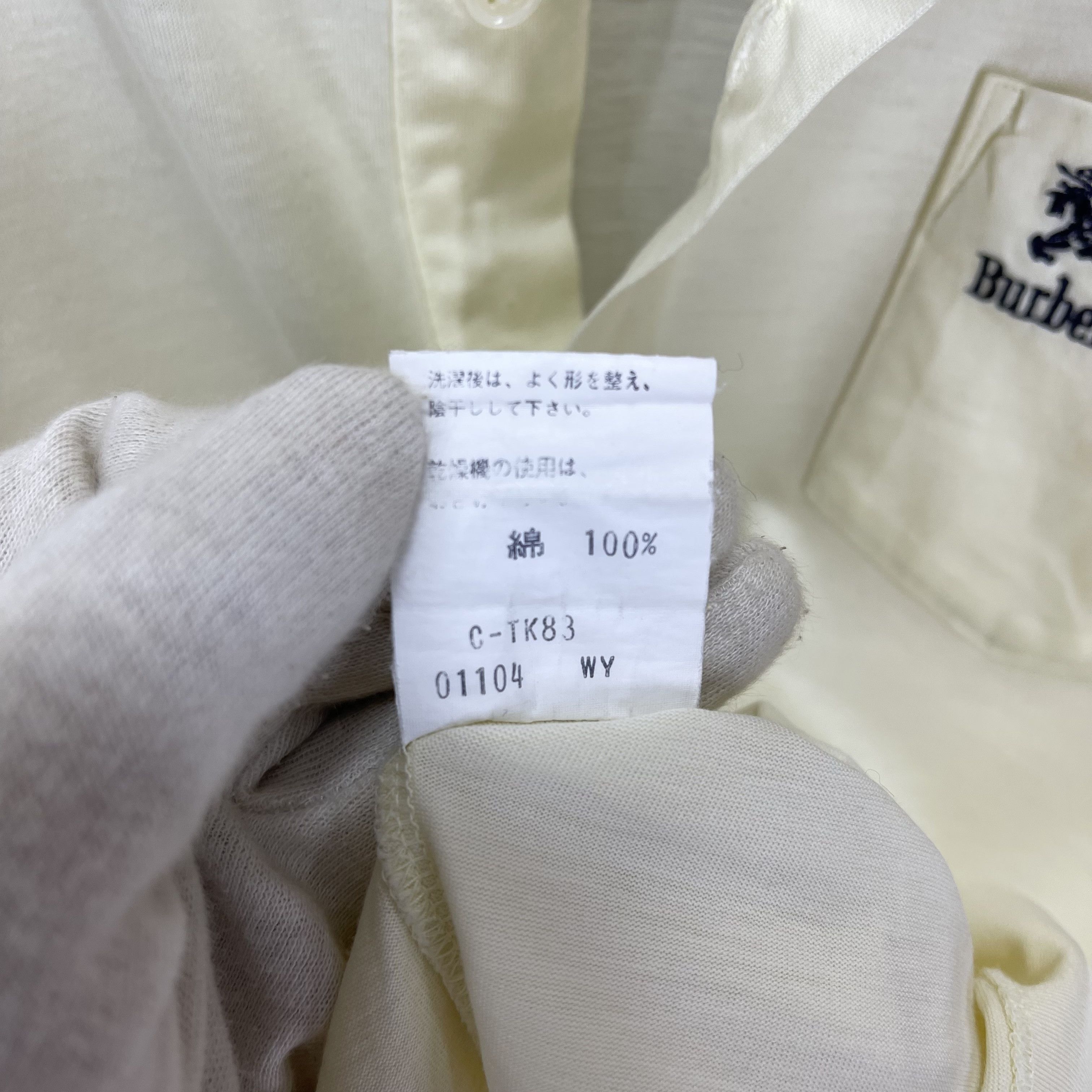 Burberry 90s Vintage BURBERRYS Turpan Cotton T Shirt #1485/AY Size US S / EU 44-46 / 1 - 7 Thumbnail