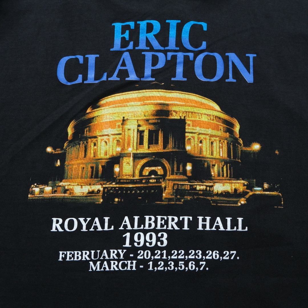 Band Tees 1993 Eric Clapton Royal Albert Hall Concert Tee - unisex Size US XL / EU 56 / 4 - 4 Thumbnail
