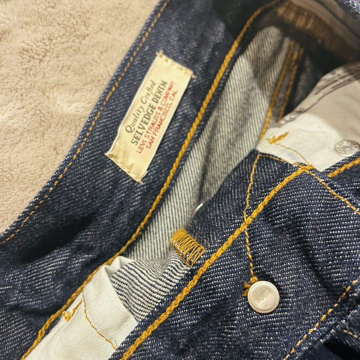 Levi's Levi’s Premium 501 90’s Selvedge Denim Indigo Jeans 28 X 30 Size US 28 / EU 44 - 5 Thumbnail