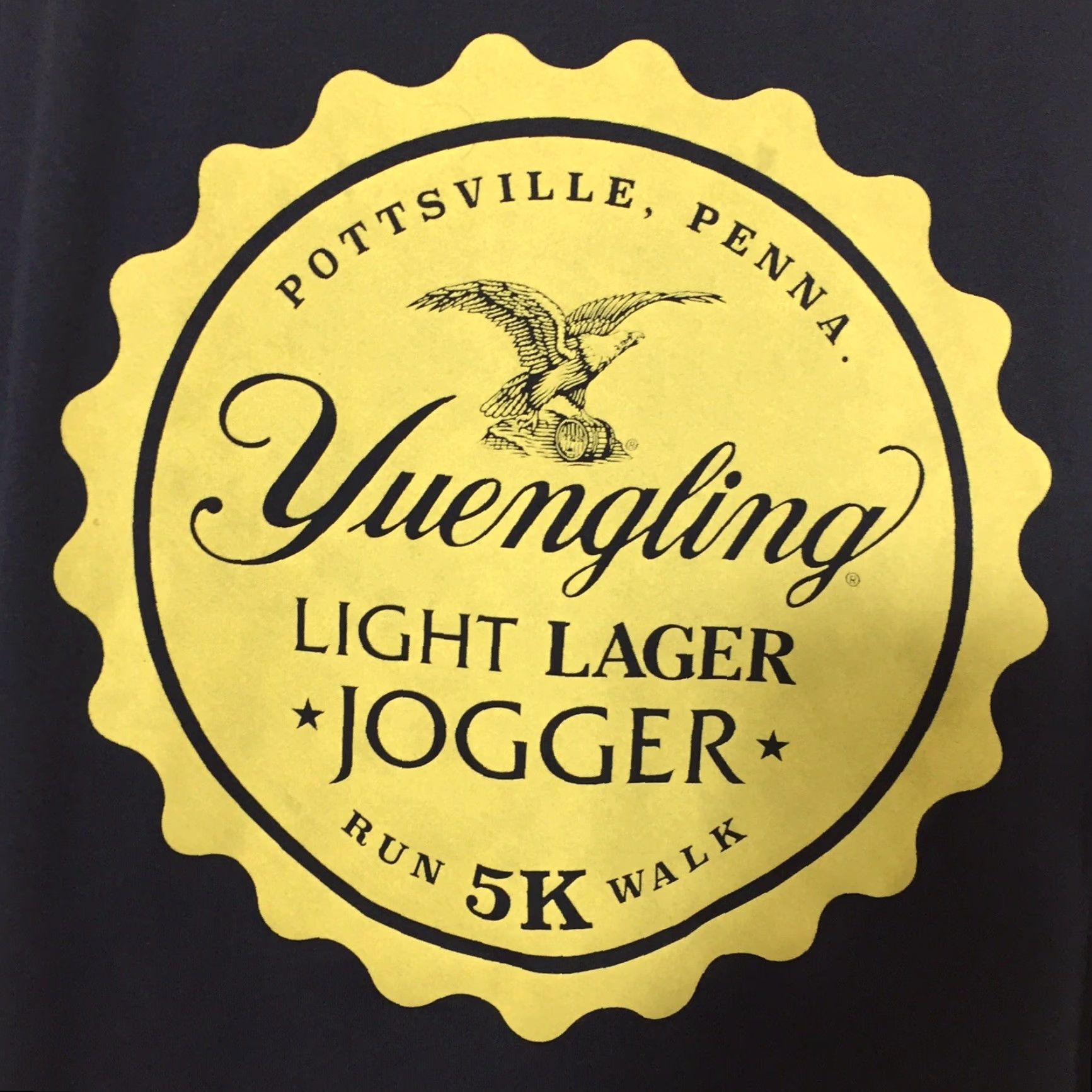 Port & Company Port & Company Shirt Mens Medium Blue Yuengling Light Lager Activewear Size US M / EU 48-50 / 2 - 2 Thumbnail
