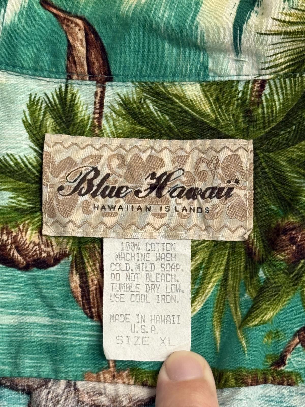 Other Blue Hawaii Mens Outrigger Hawaiian Shirt Made in Hawaii XL Size US XL / EU 56 / 4 - 2 Thumbnail