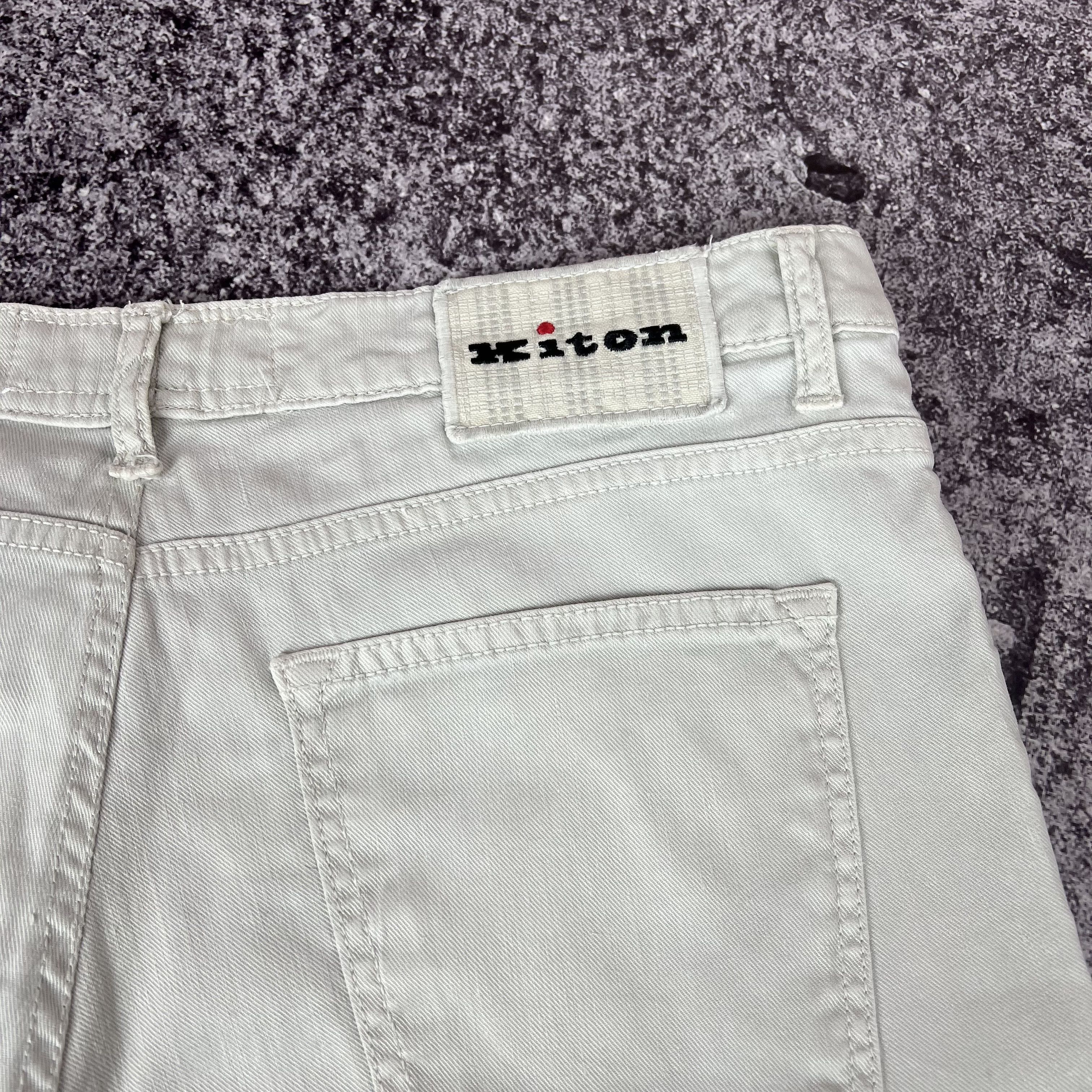 Kiton Kiton Napoli Pants Made in Italy Size 38 Size US 38 / EU 54 - 9 Thumbnail