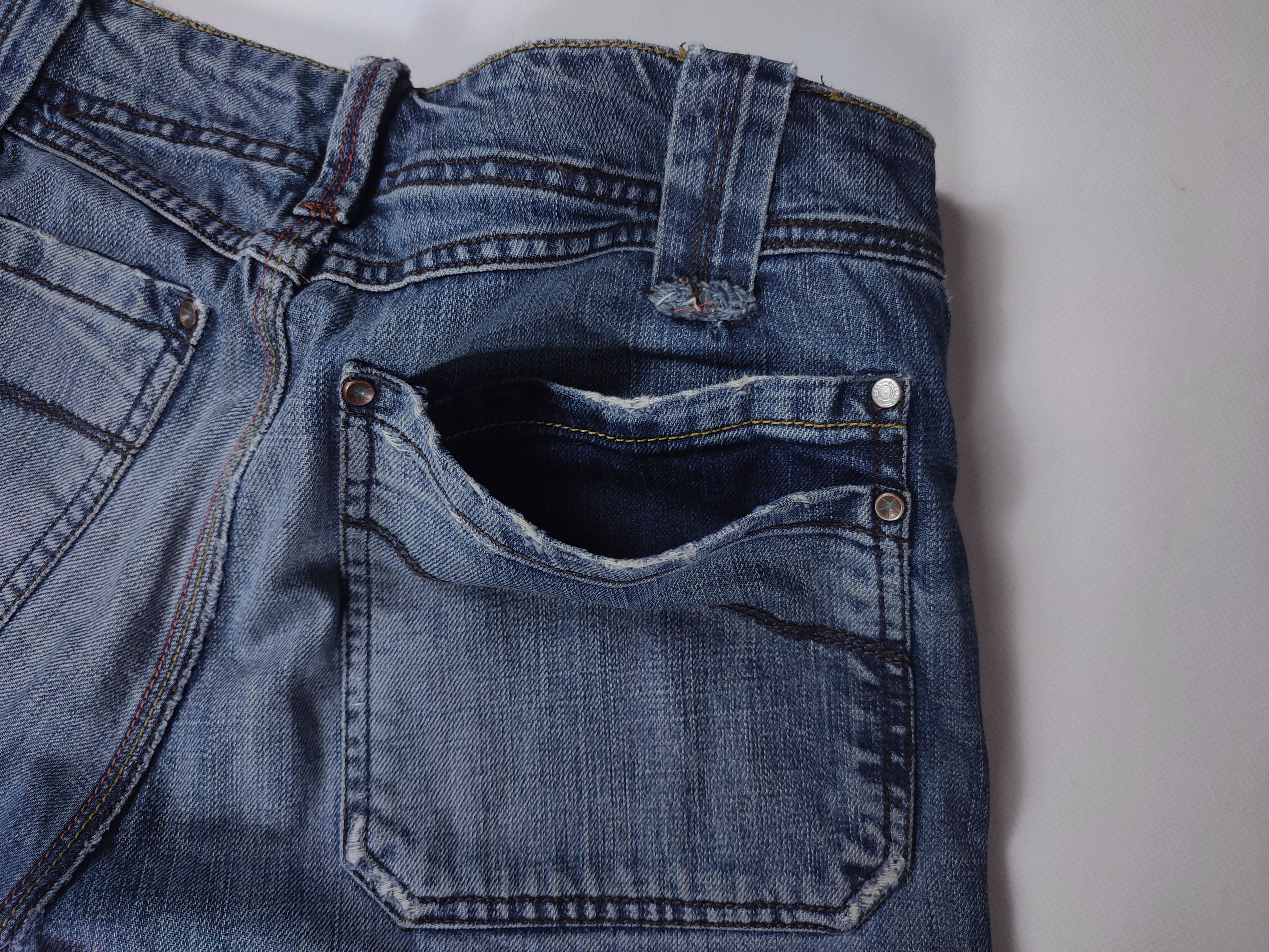 Diesel Diesel Moorix Washed Straight Damaged Denim Pants Size US 30 / EU 46 - 15 Thumbnail
