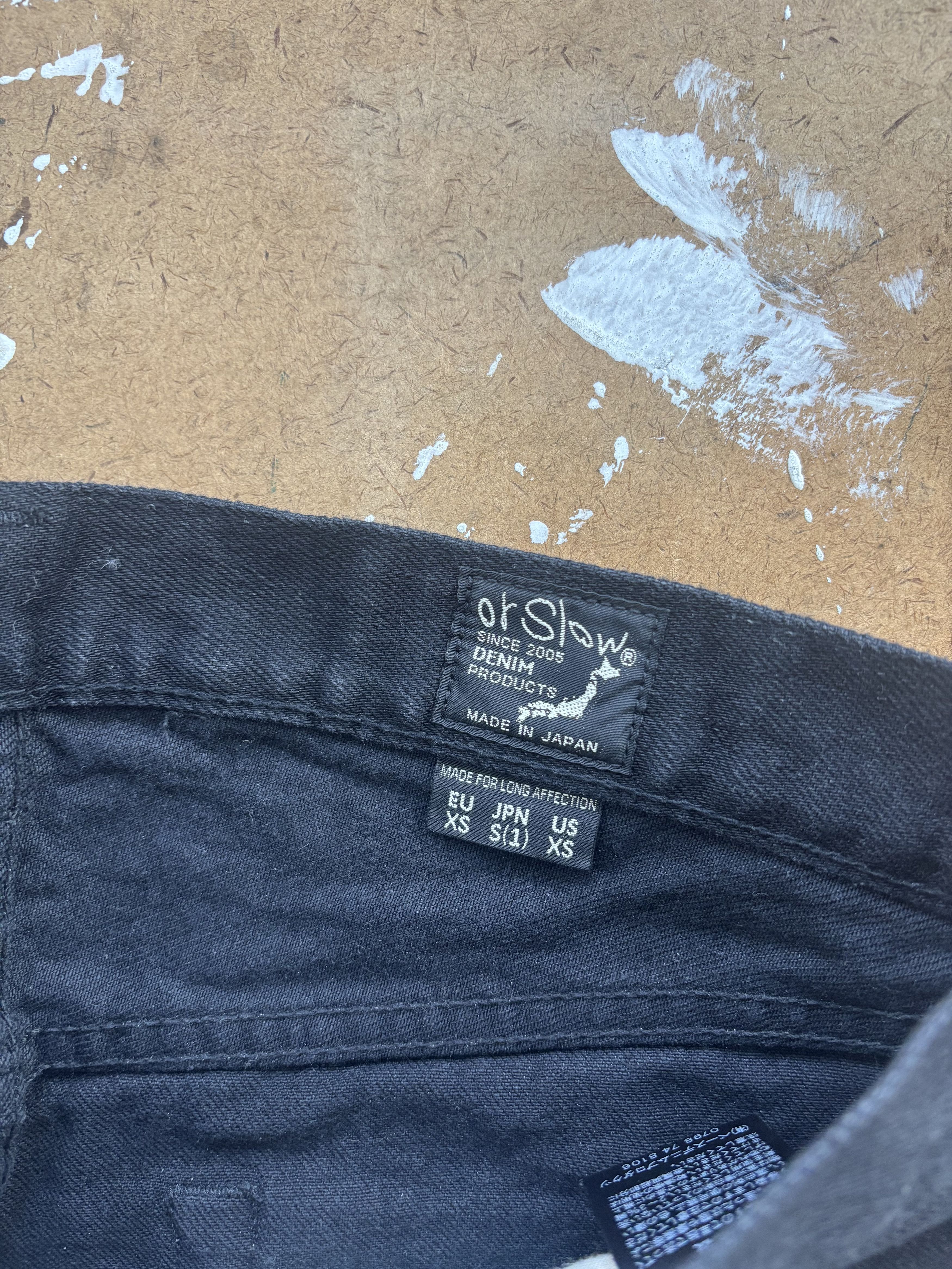 Orslow 107 Ivy Fit Black One Wash Size US 29 - 5 Thumbnail