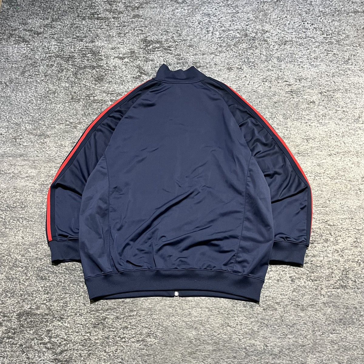 Nike Vintage Y2K Nike Mini Swoosh Navy Blue Track Jacket Size US XL / EU 56 / 4 - 2 Thumbnail