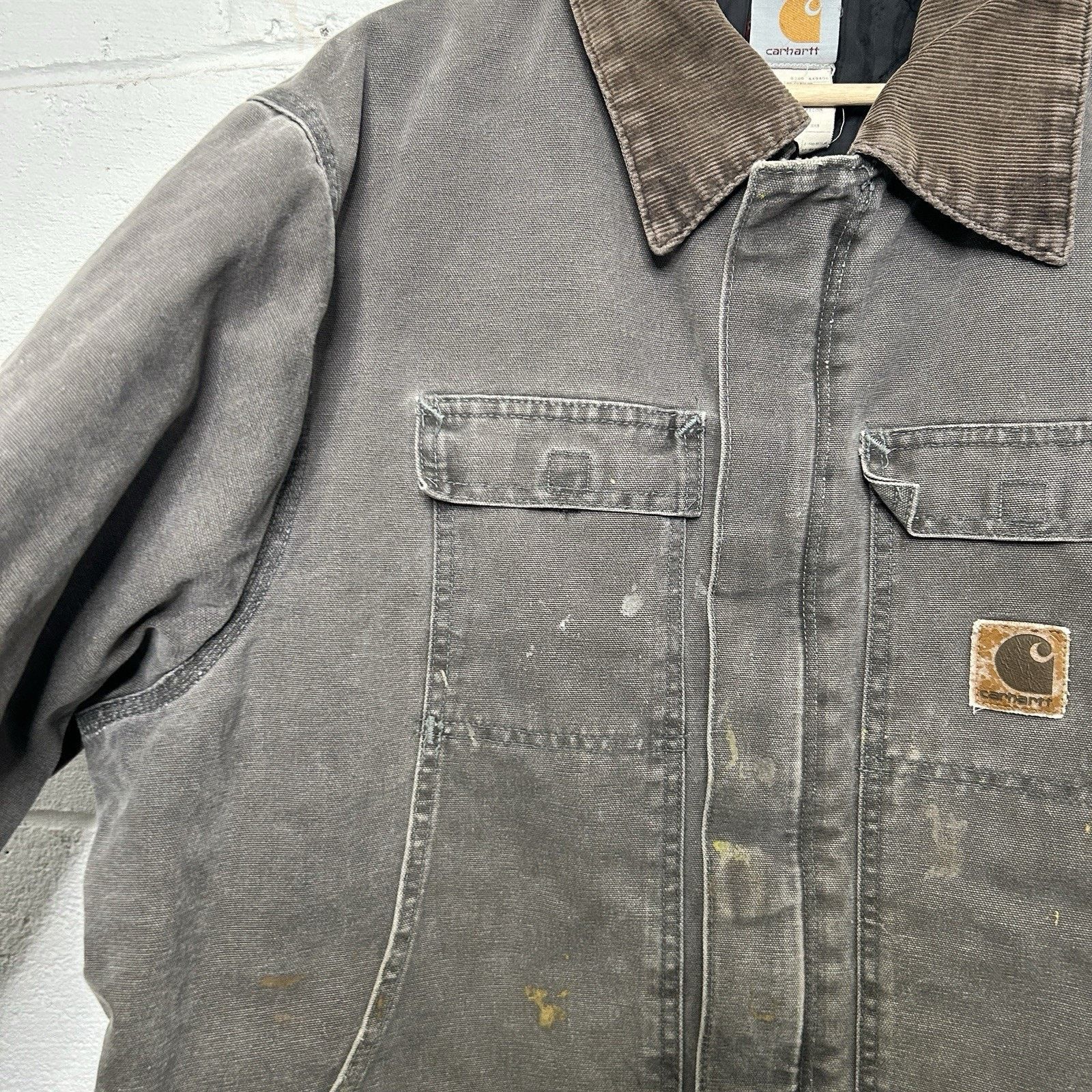 Carhartt Vintage Carhartt Quilted Arctic Jacket “Cement Grey” C26 CMT Size US XL / EU 56 / 4 - 6 Thumbnail