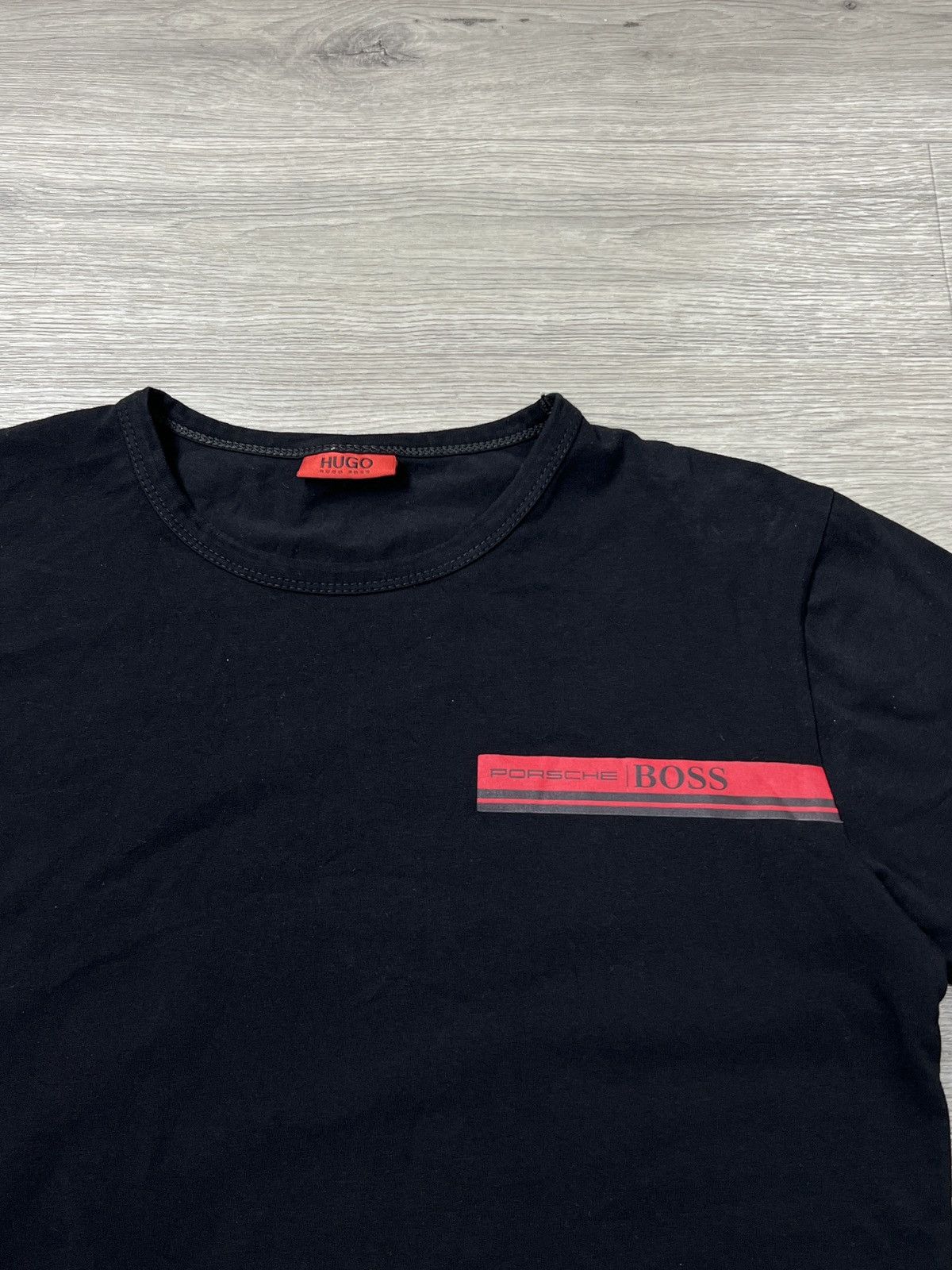 Hugo Boss Hugo Boss Porsche Motorsport Black T-Shirt Red Logo Men’s L Size US L / EU 52-54 / 3 - 2 Thumbnail