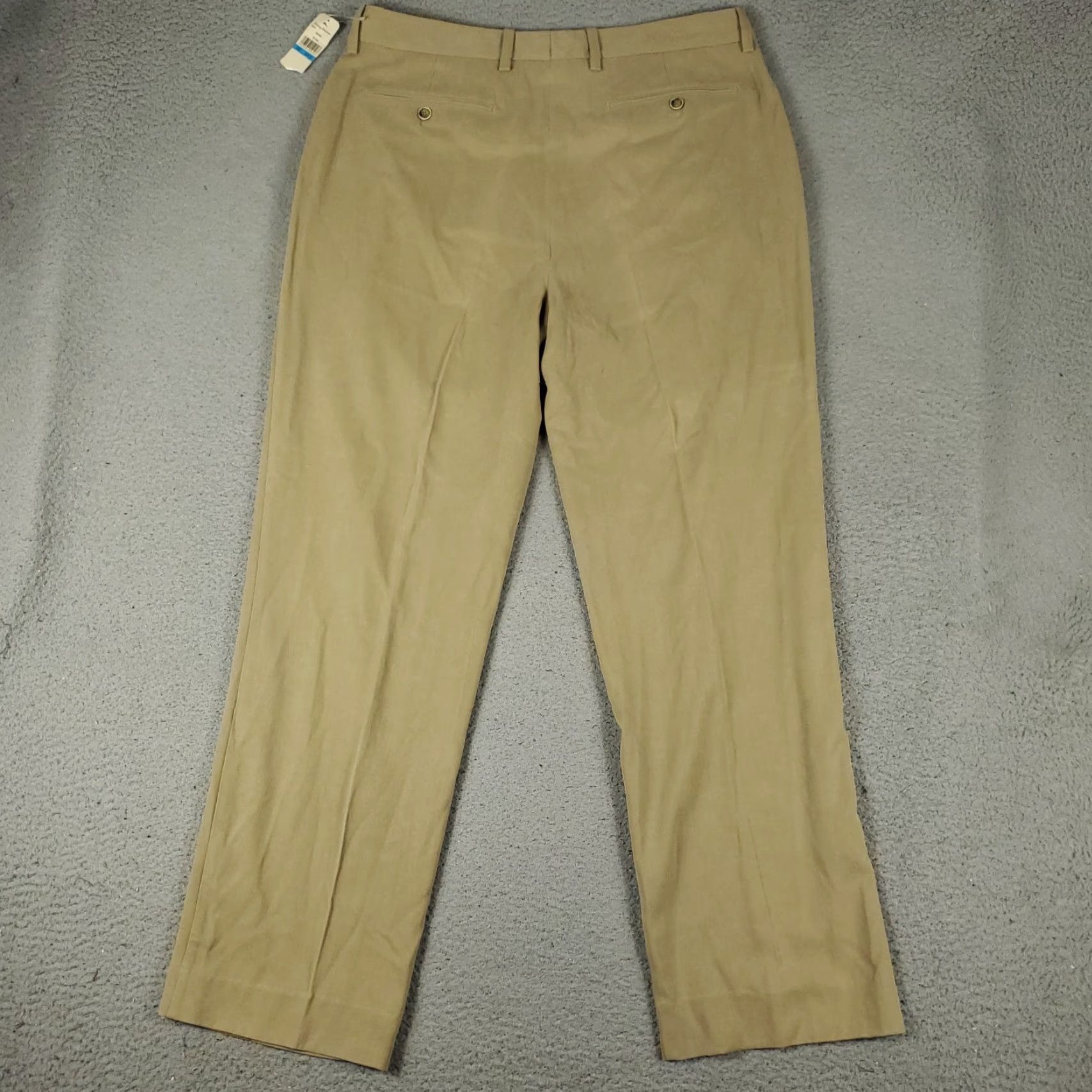 Tommy Bahama Tommy Bahama Pants Mens 36x32 Beige Silk Pleated Chino Trousers Shirt? Size US 36 / EU 52 - 7 Thumbnail