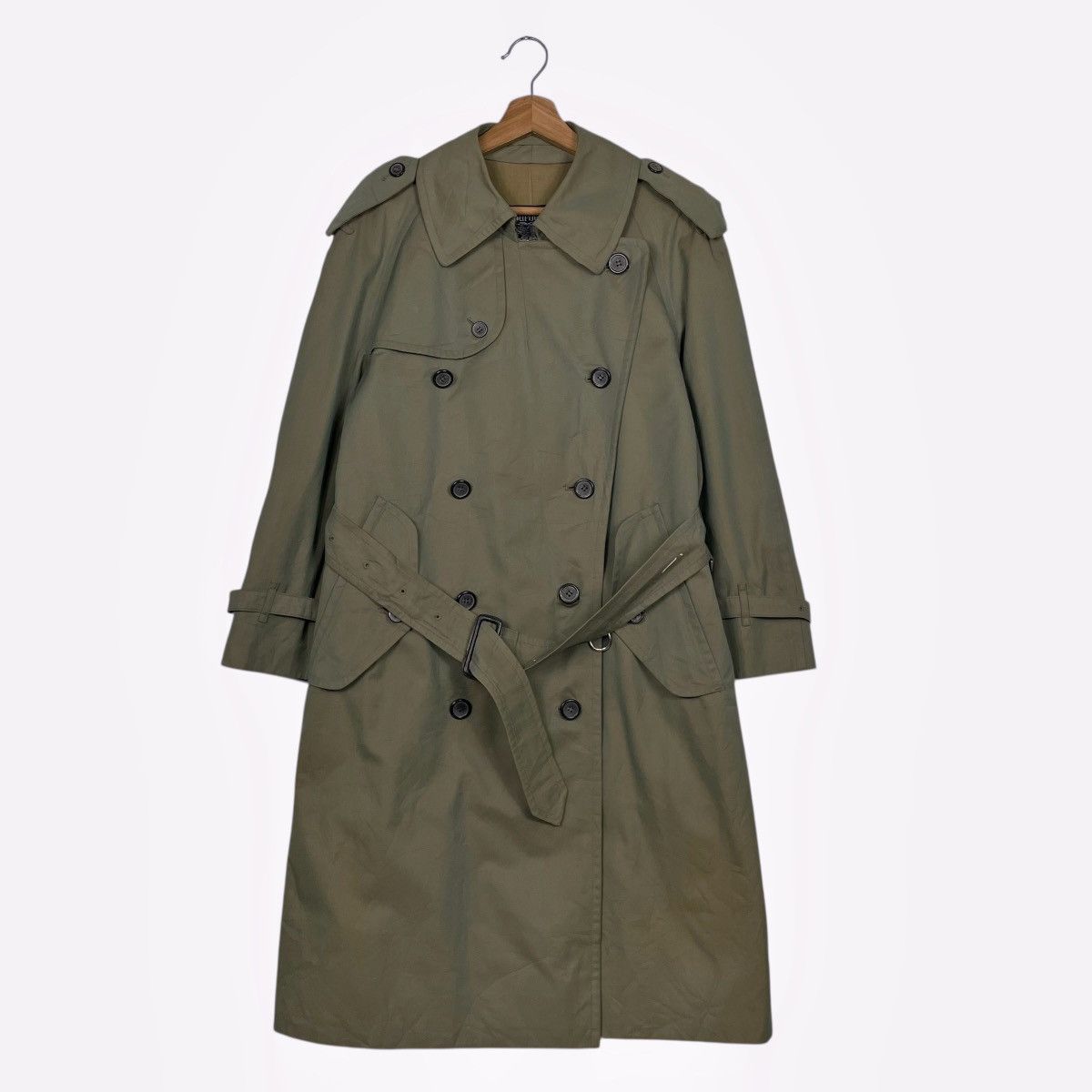 Burberry Burberrys Nova Check Double Breasted Trenchcoat Size US S / EU 44-46 / 1 - 2 Thumbnail
