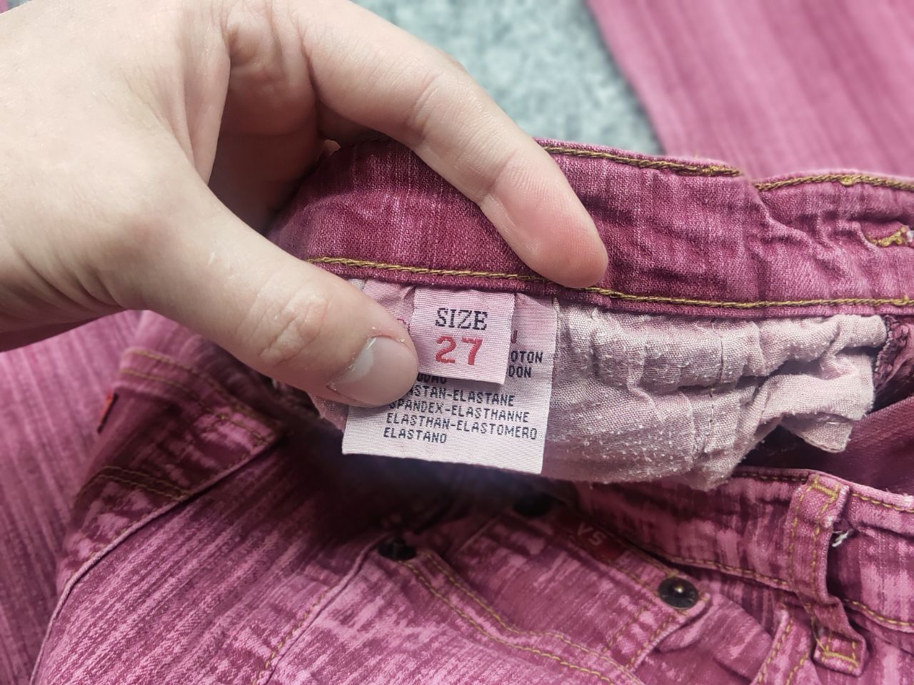 Le Grande Bleu (L.G.B.) Vintage low rise bootcut Sexy Y2K Jeans if six was nine LGB Size 27" / US 4 / IT 40 - 15 Thumbnail