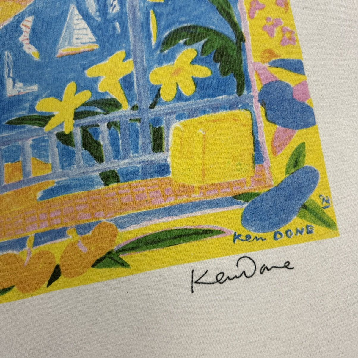 Vintage Vintage Art by Ken Done Sydney Graphic T-shirt Size US S / EU 44-46 / 1 - 8 Thumbnail