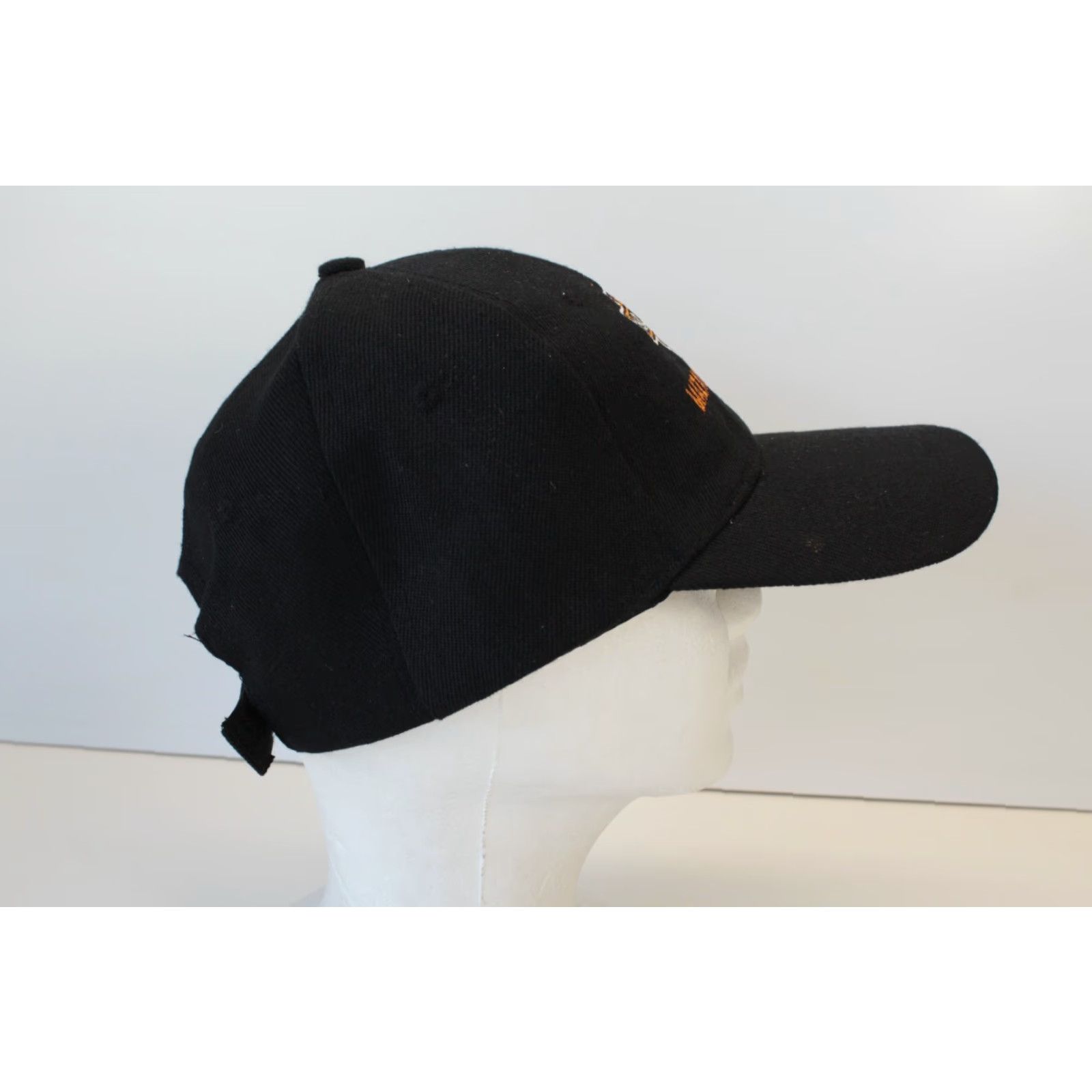 Harley Davidson VINTAGE Harley Davidson Motorcycles Strapback Dad Hat Mazatlan Mexico Black Bar Shield Size ONE SIZE - 4 Thumbnail