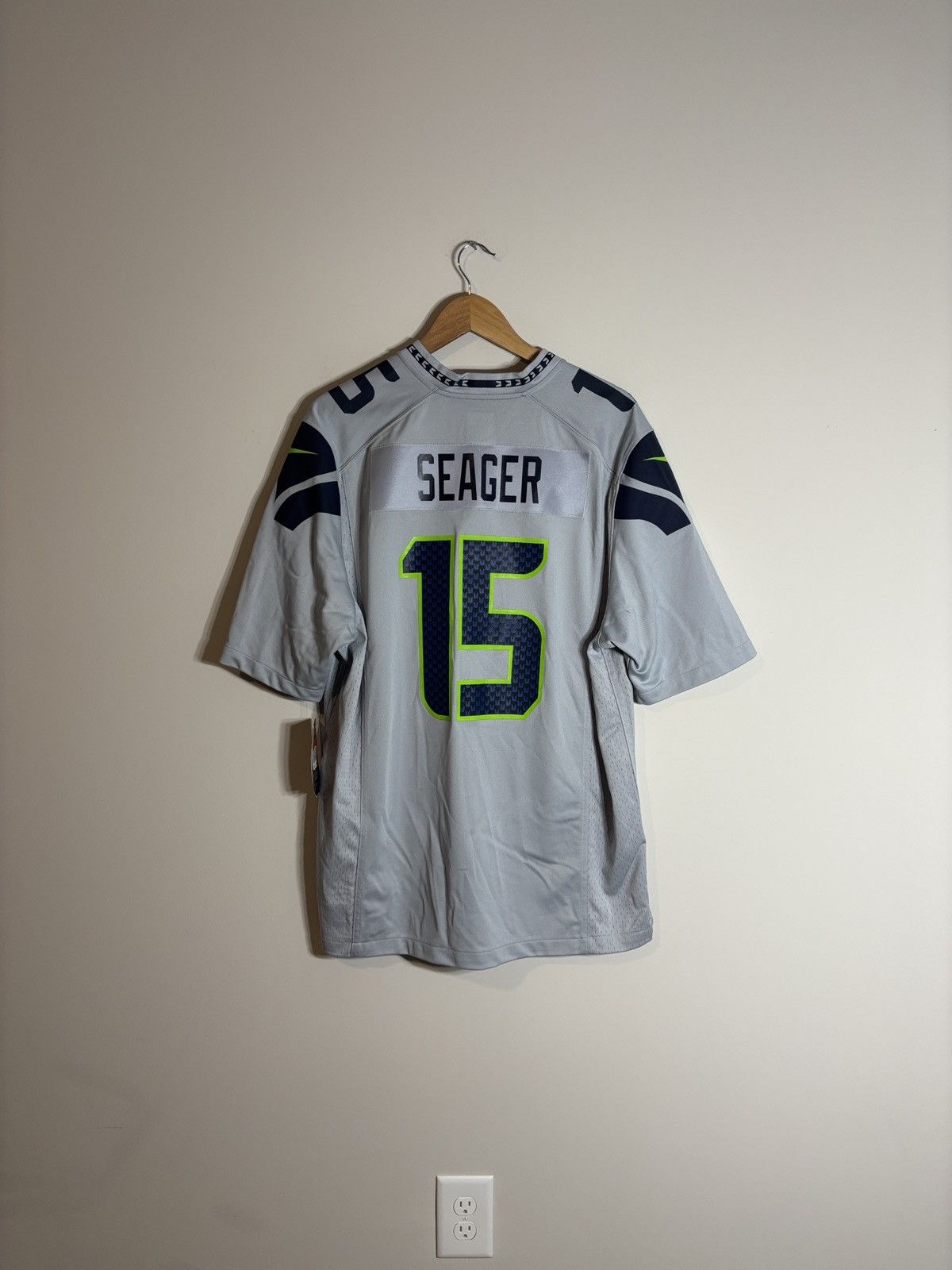 Nike Nike Seattle Seahawks NFL Jersey Kyle Seager Mariners Large Size US L / EU 52-54 / 3 - 4 Thumbnail