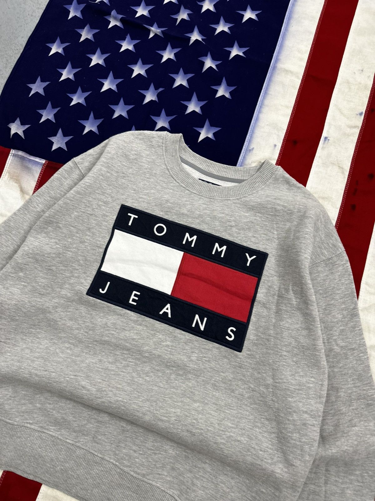 Tommy Hilfiger sweatshirt Tommy Hilfiger big logo Size US S / EU 44-46 / 1 - 5 Thumbnail