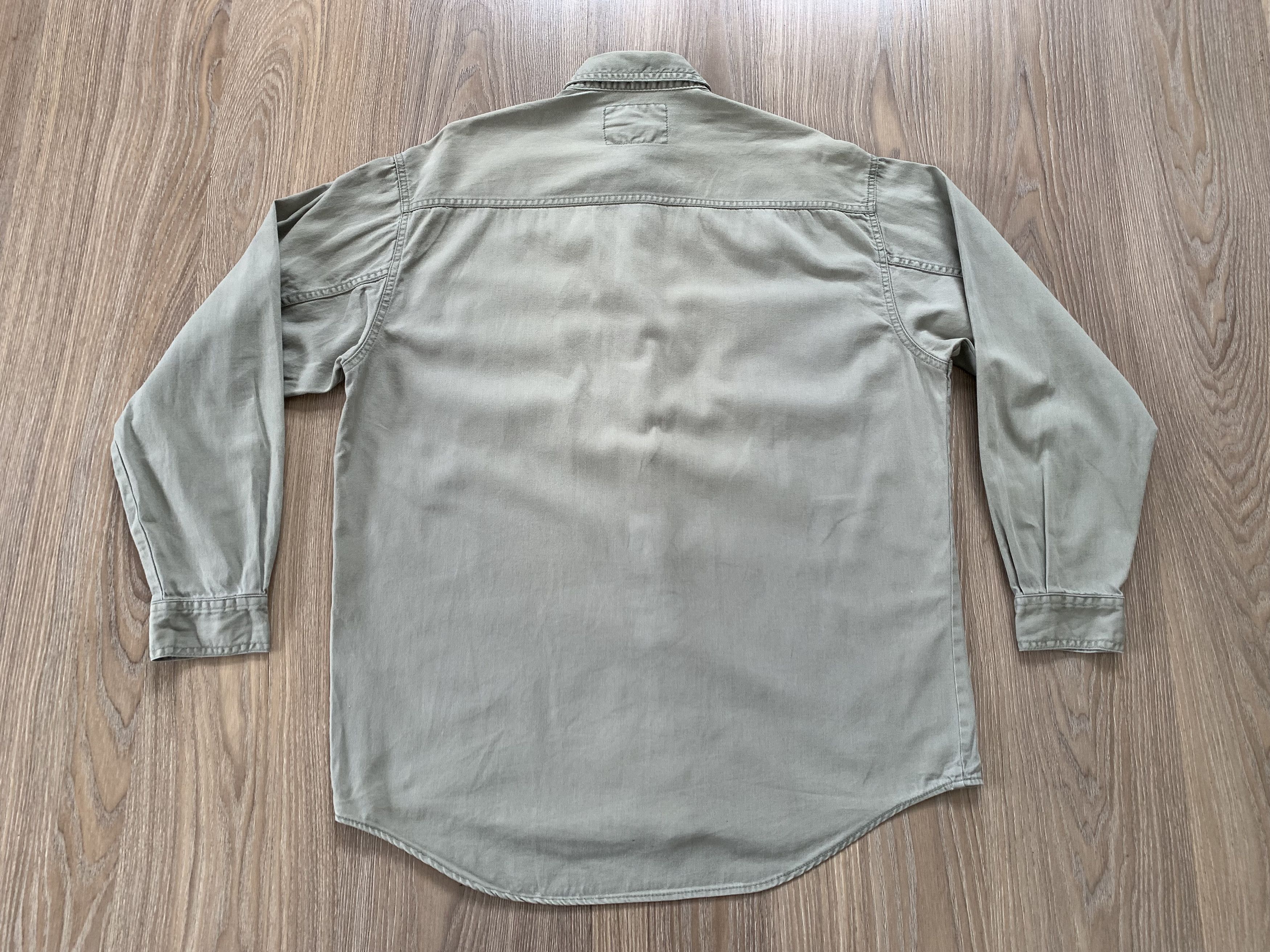 Levi's Men’s Levi’s Red Tab Vintage Beige Work Denim Shirt Size US XL / EU 56 / 4 - 3 Thumbnail