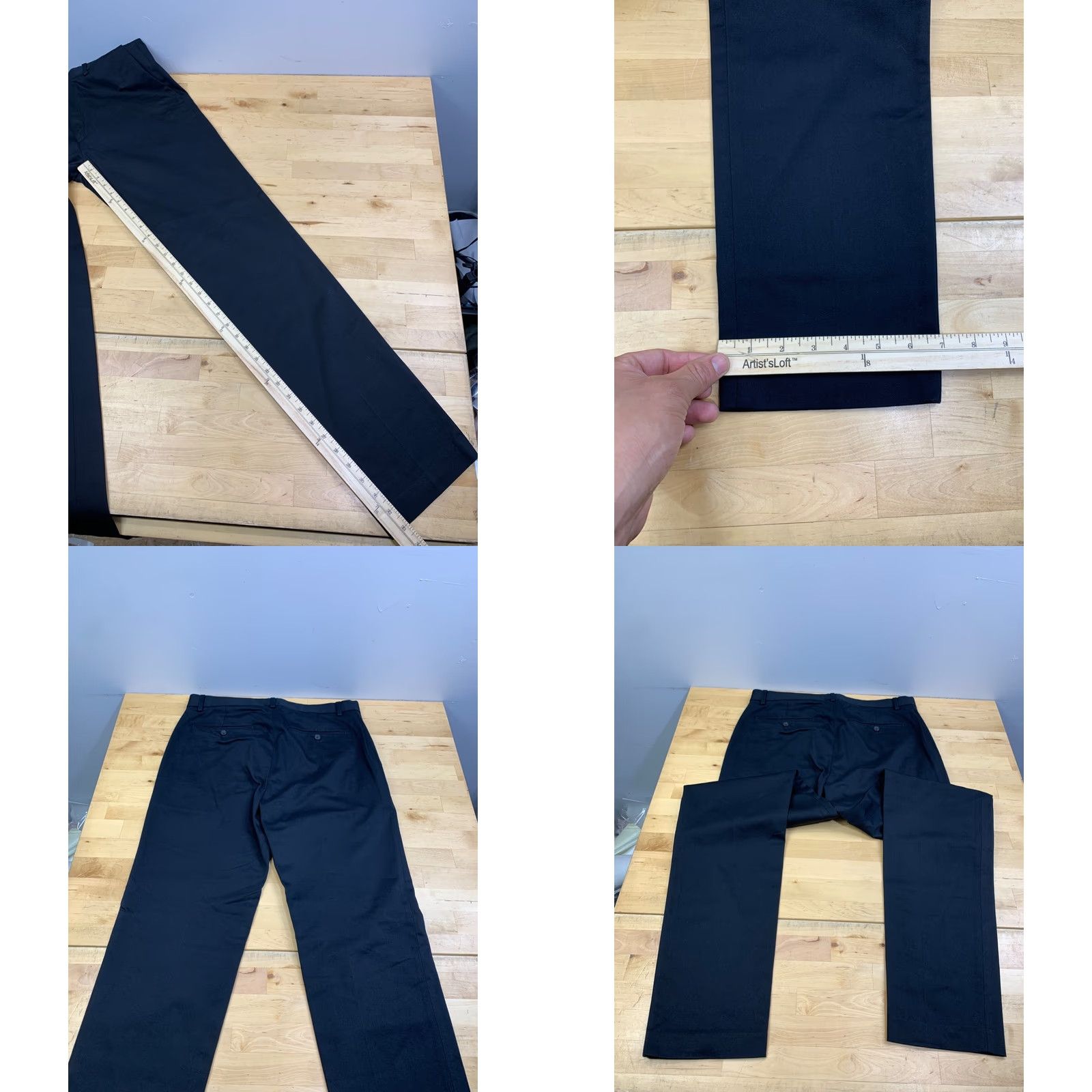 Banana Republic Banana Republic Traveler Pants Men 32x34 Black Slim Stretch Casual 13088 Size US 32 / EU 48 - 8 Thumbnail