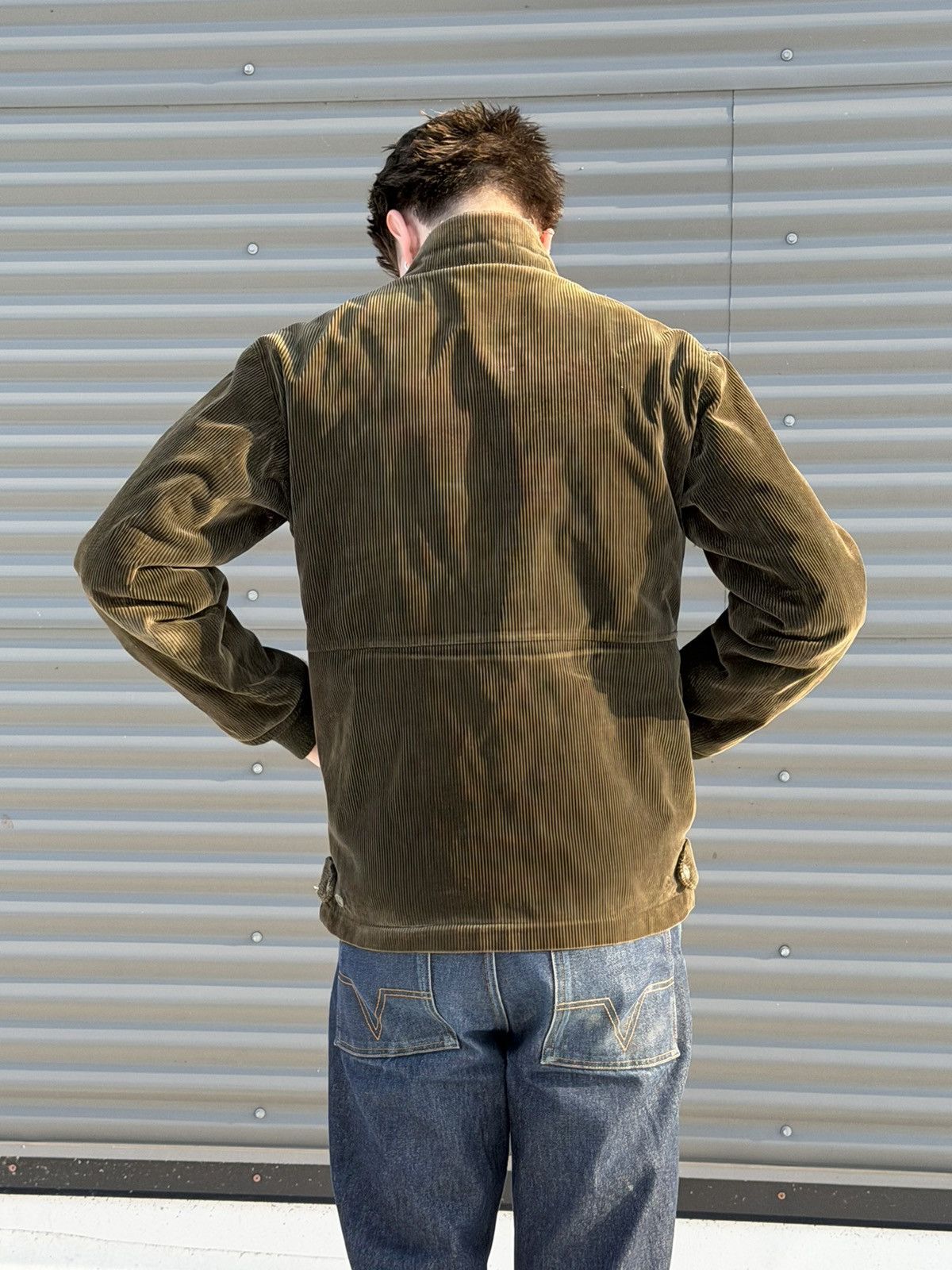 Vintage 70/80s fur lined corduroy talon zip jacket made in USA Size US M / EU 48-50 / 2 - 2 Thumbnail