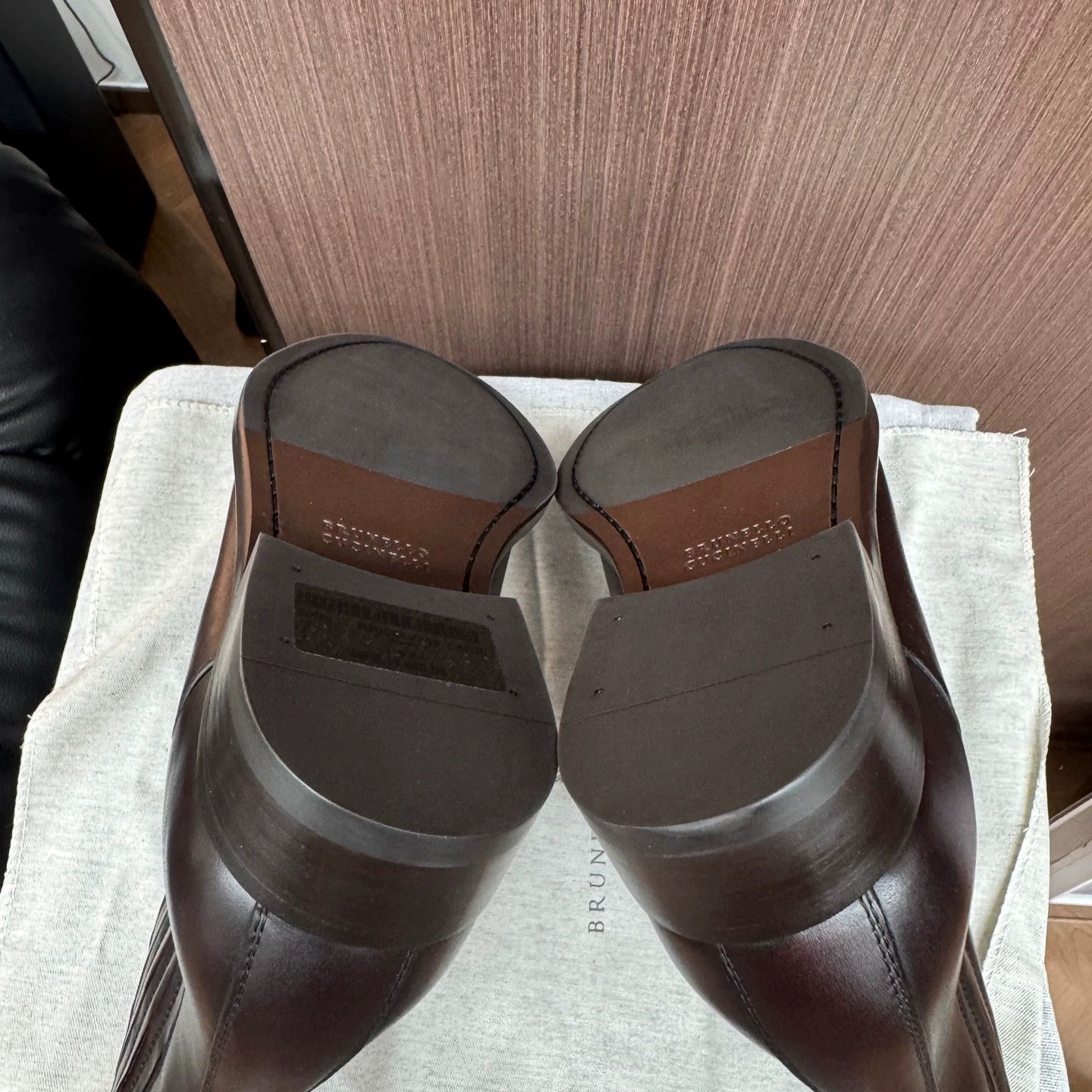 Brunello Cucinelli BRUNELLO CUCNELLI Calfskin Chelsea Boots 43 Size US 10 / EU 43 - 5 Thumbnail