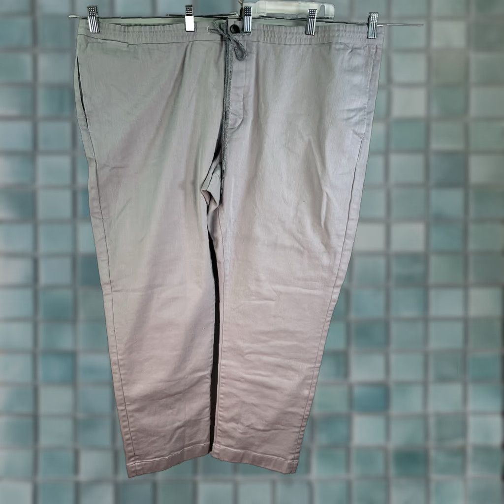 Proper Cloth VINTAGE Proper Cloth Beige Canvas Pants Men 50 Adult Summer Casual Khakis Straight Leg Size US 34 / EU 50 - 1 Thumbnail