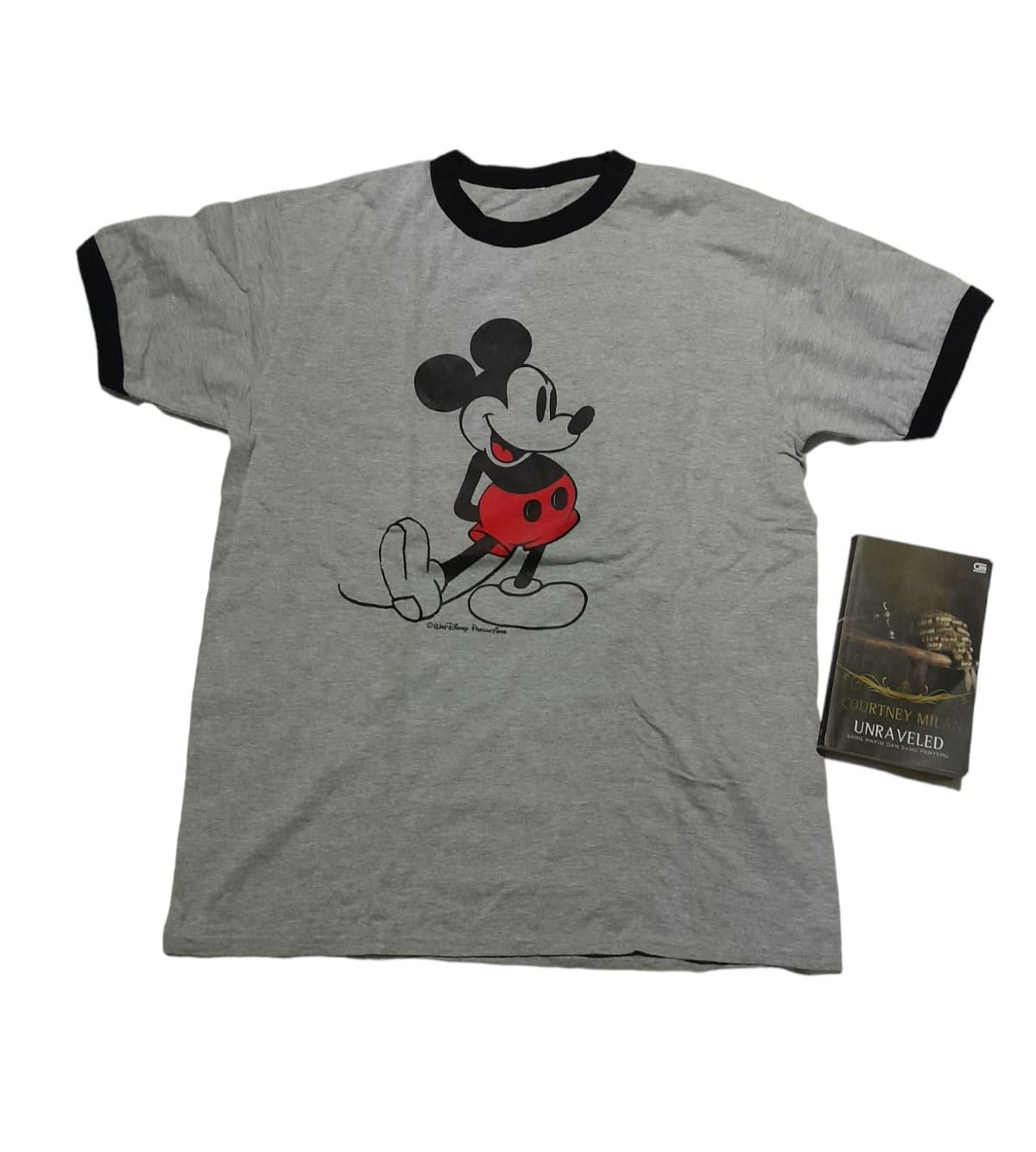 Disney × Vintage Damon Albarn Mickey Mouse Ringer Tee Size US M / EU 48-50 / 2 - 2 Thumbnail