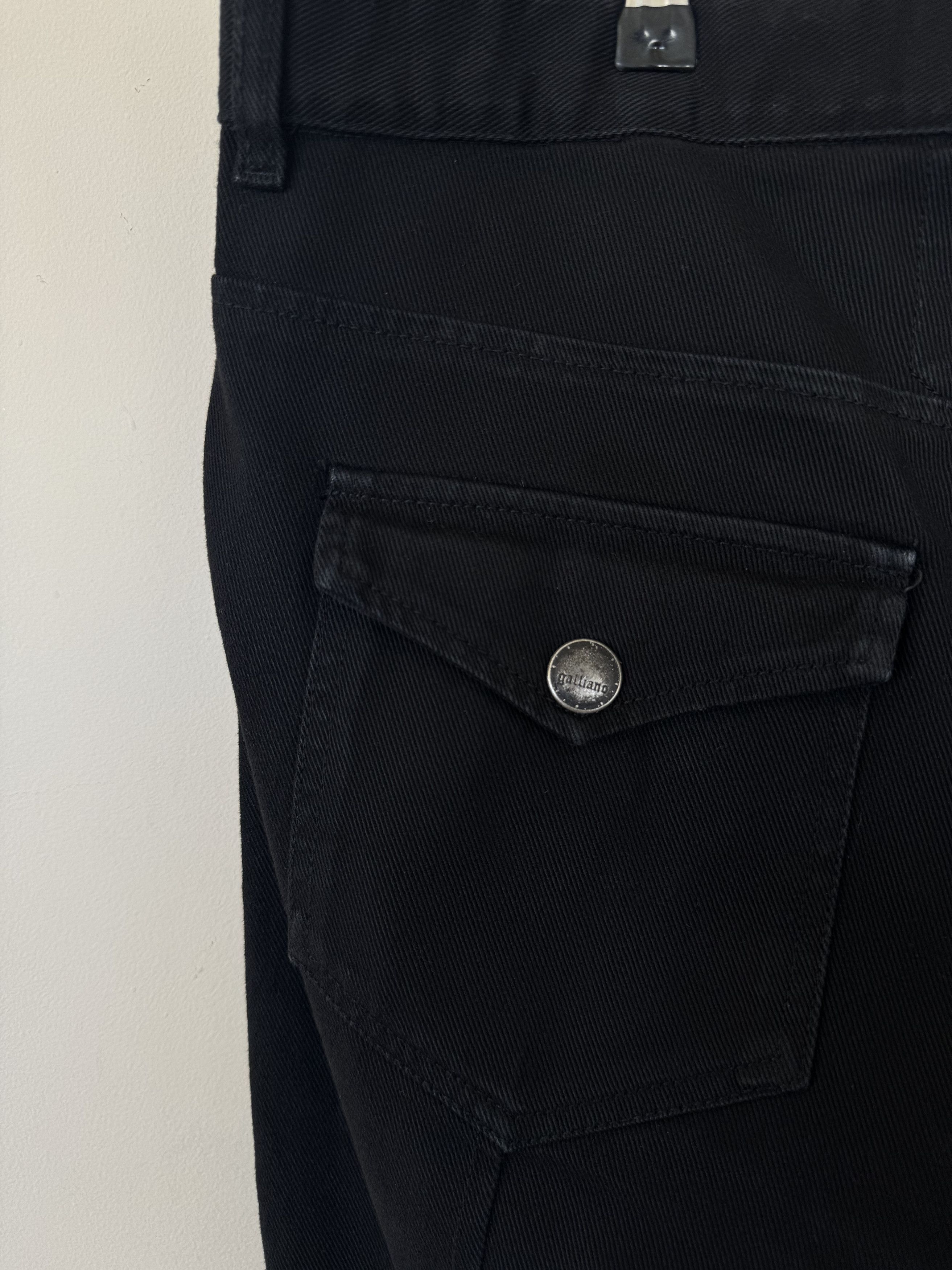 John Galliano Galliano pants x biker jeans Size US 34 / EU 50 - 9 Thumbnail