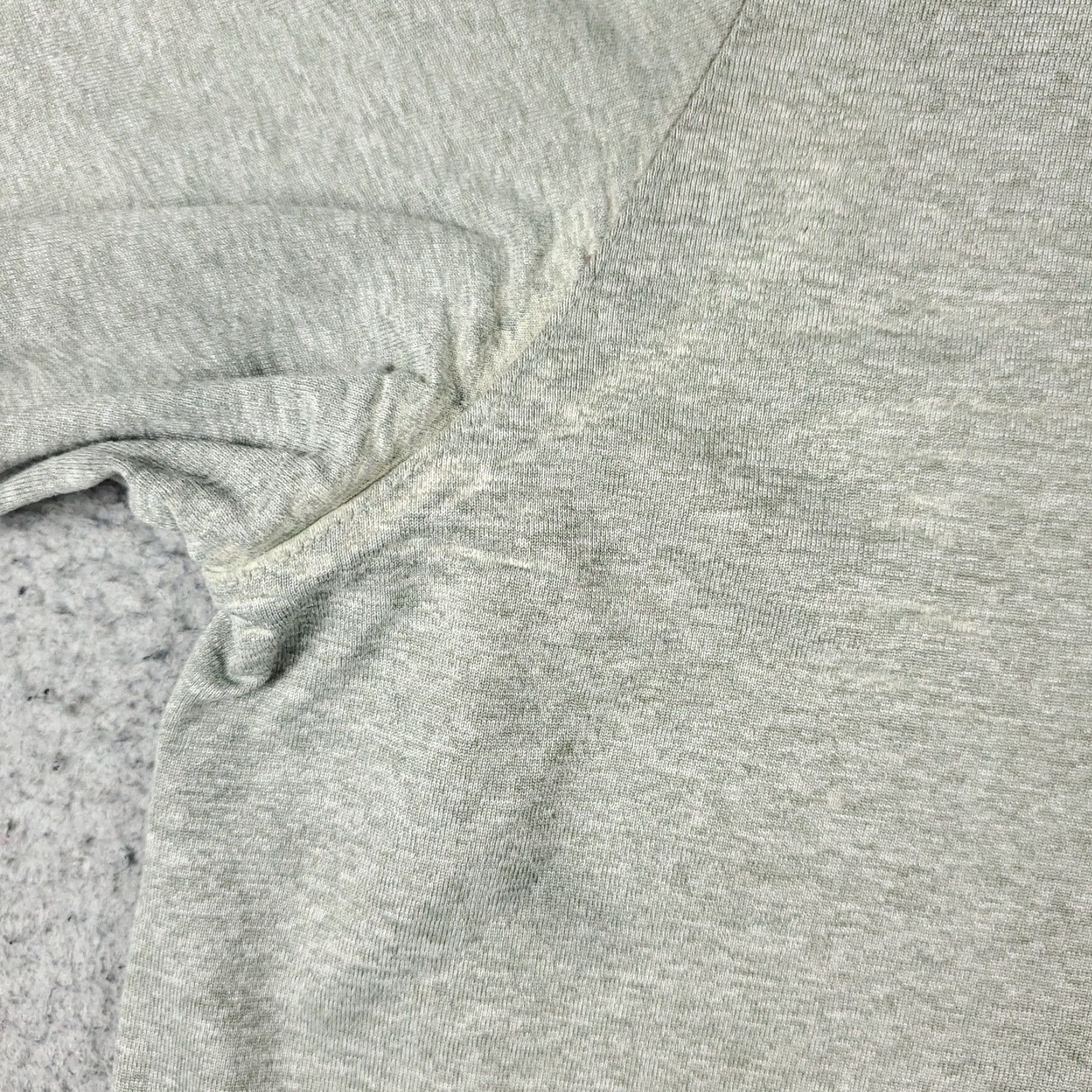Nike Nike T Shirt Mens XL Gray Swoosh Short Sleeve Crew Neck Cotton Blend Logo Casual Active Sports Size US XL / EU 56 / 4 - 3 Thumbnail