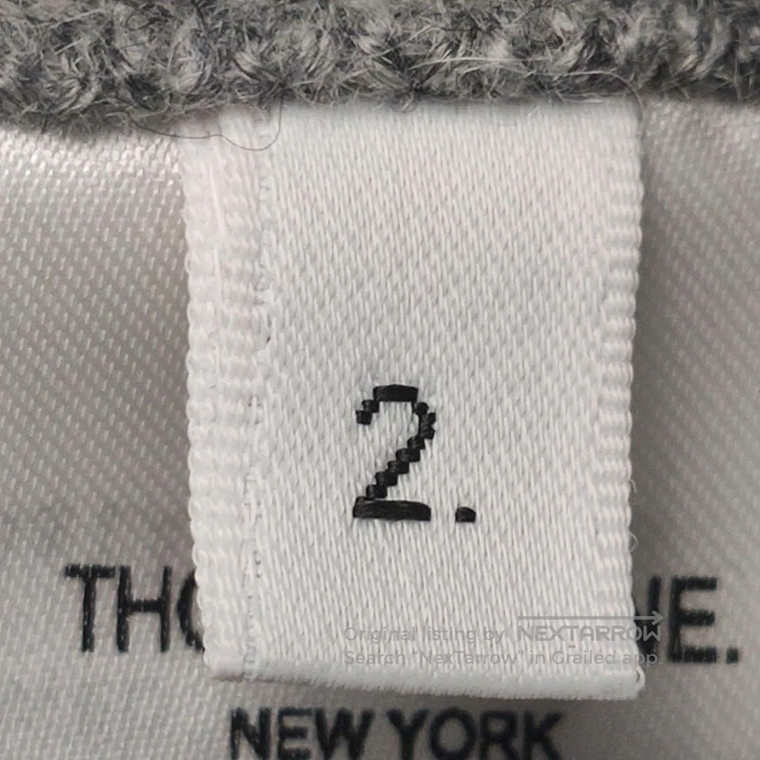 Thom Browne Thom Browne Gray Cotton Sweatpants Size 2. Size US 32 / EU 48 - 7 Thumbnail