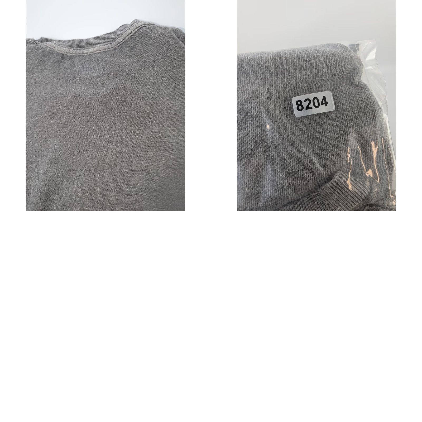 Vintage Nirvana Graphic T-Shirt Gray Short Sleeve Crew Neck Mens S/M Band In Utero Retro Logo 90s Size US S / EU 44-46 / 1 - 9 Thumbnail