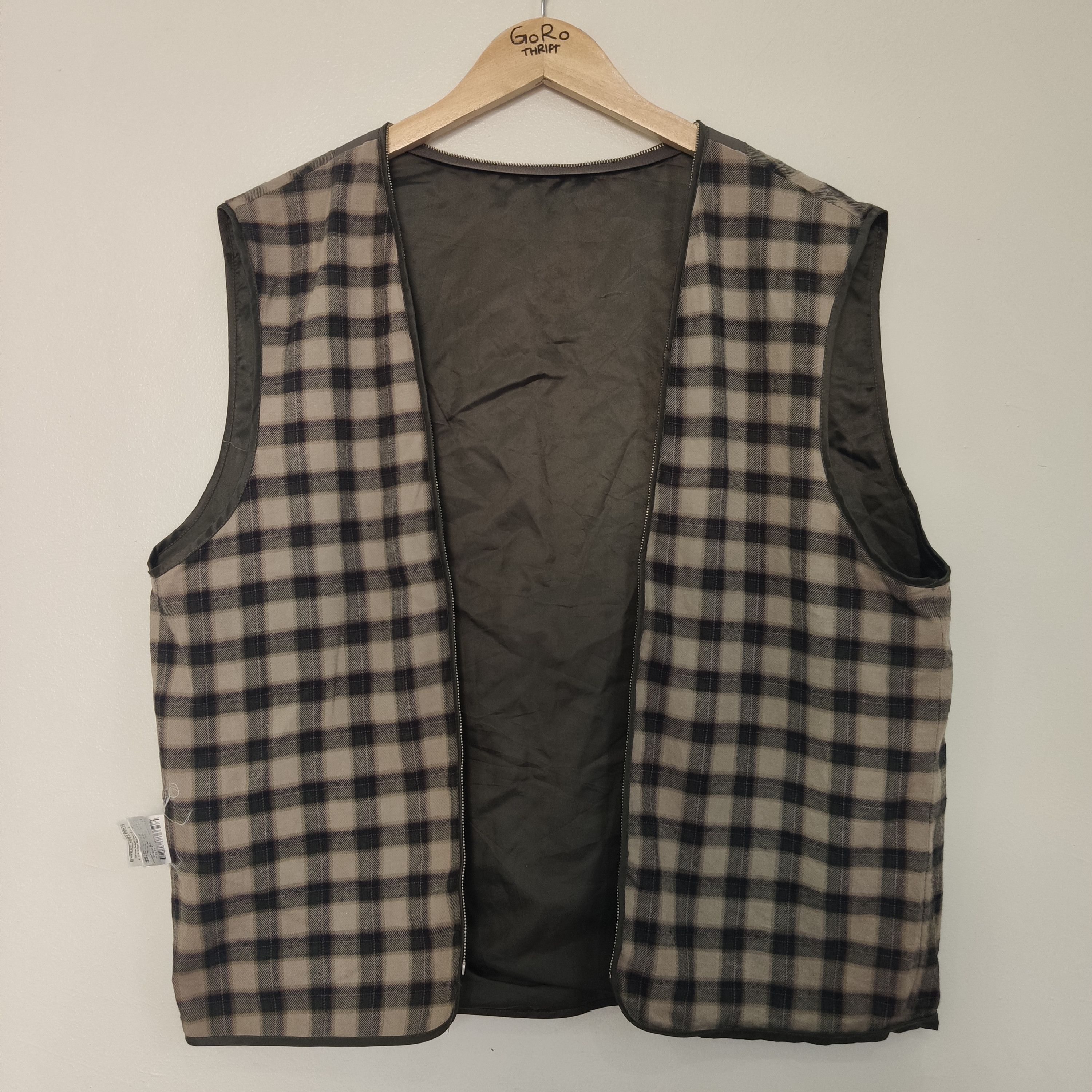 Vintage × Yves Saint Laurent Rare Vintage Yves Saint Laurent Vest jacket Size US XL / EU 56 / 4 - 4 Thumbnail