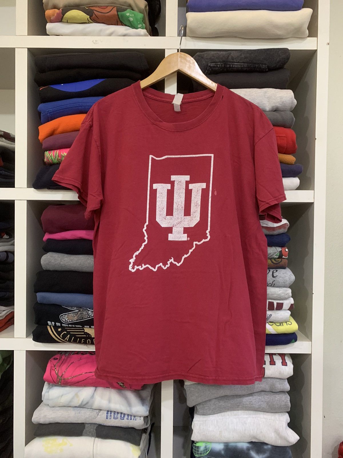 Vintage Vintage Indiana University T-Shirt Size US XL / EU 56 / 4 - 1 Thumbnail