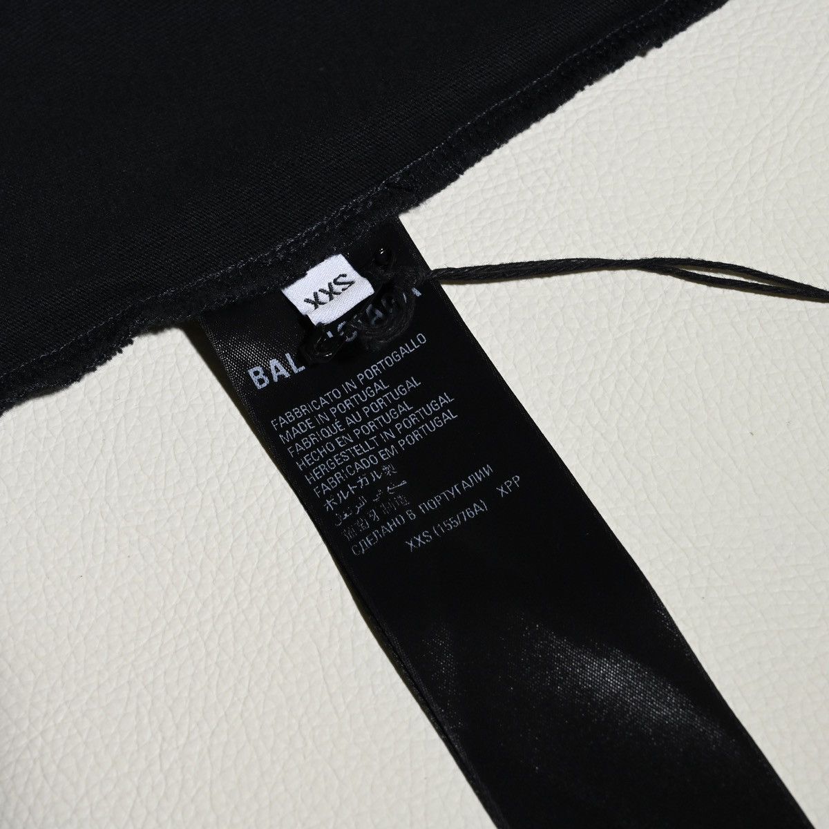 Balenciaga BALENCIAGA 90% BALENCIAGA 10% MYSELF BLACK Size XXS / US 00 / IT 34 - 14 Thumbnail