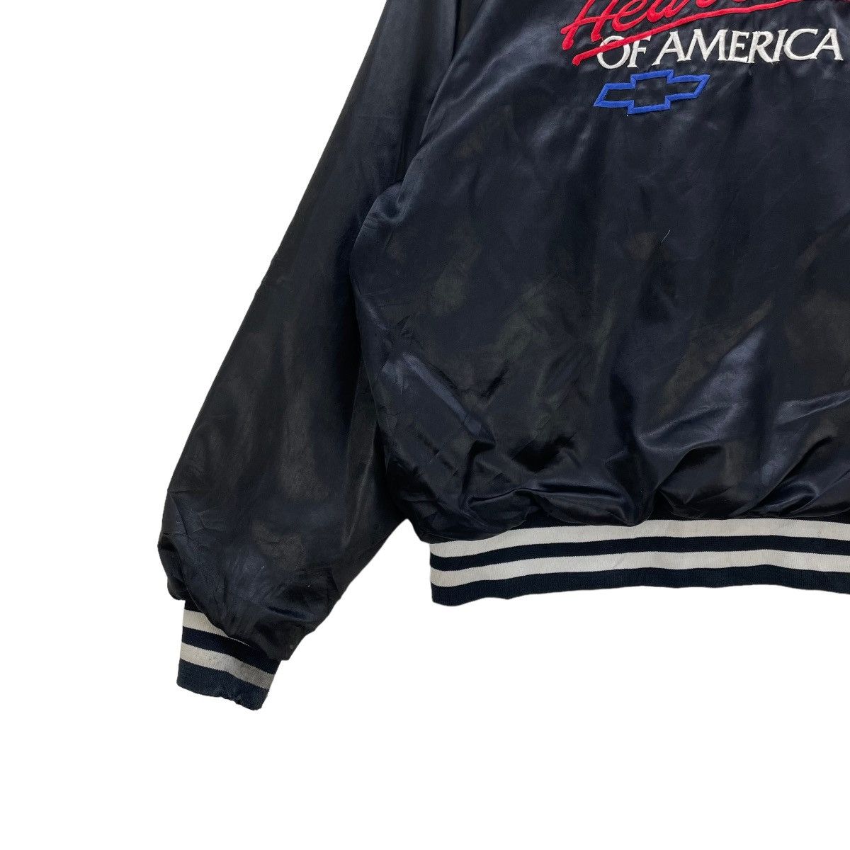 Vintage 🔥Trashed Horizon The Heartbeat Of America Chevrolet Nylon Size US L / EU 52-54 / 3 - 11 Thumbnail