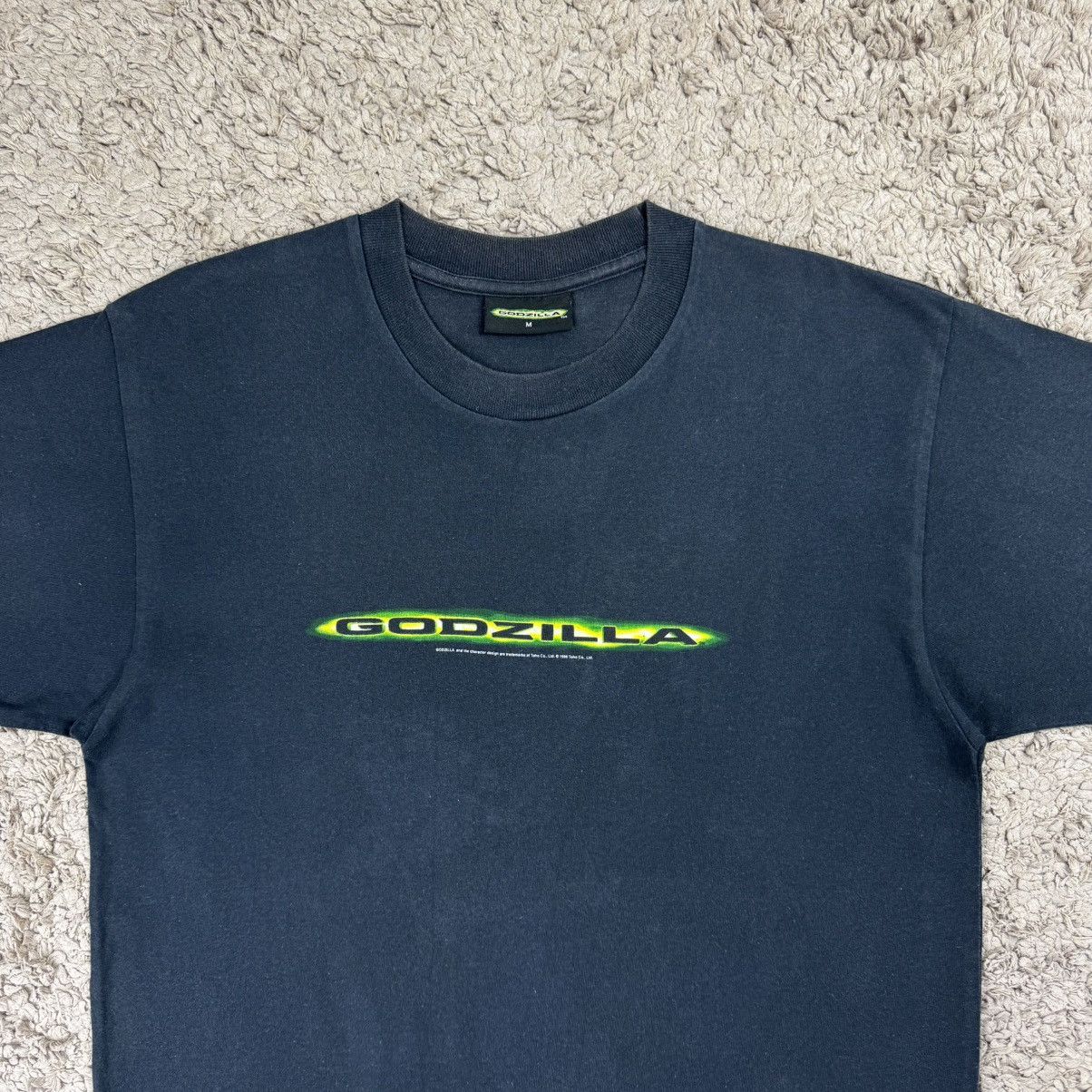 Vintage Vintage 1998 Godzilla Movie Promotional T-shirt Size US M / EU 48-50 / 2 - 9 Thumbnail
