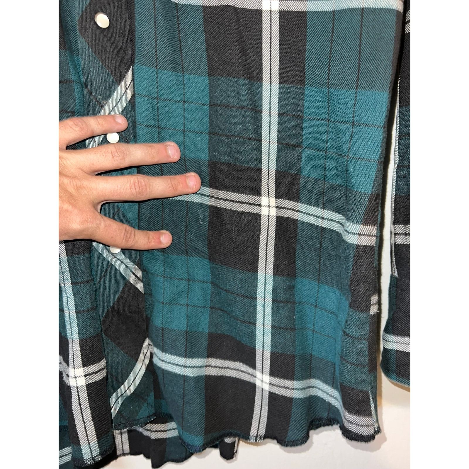 Wrangler Vintage Wrangler Pearl Snap Western Button Up Shirt VTG M Size US M / EU 48-50 / 2 - 5 Thumbnail
