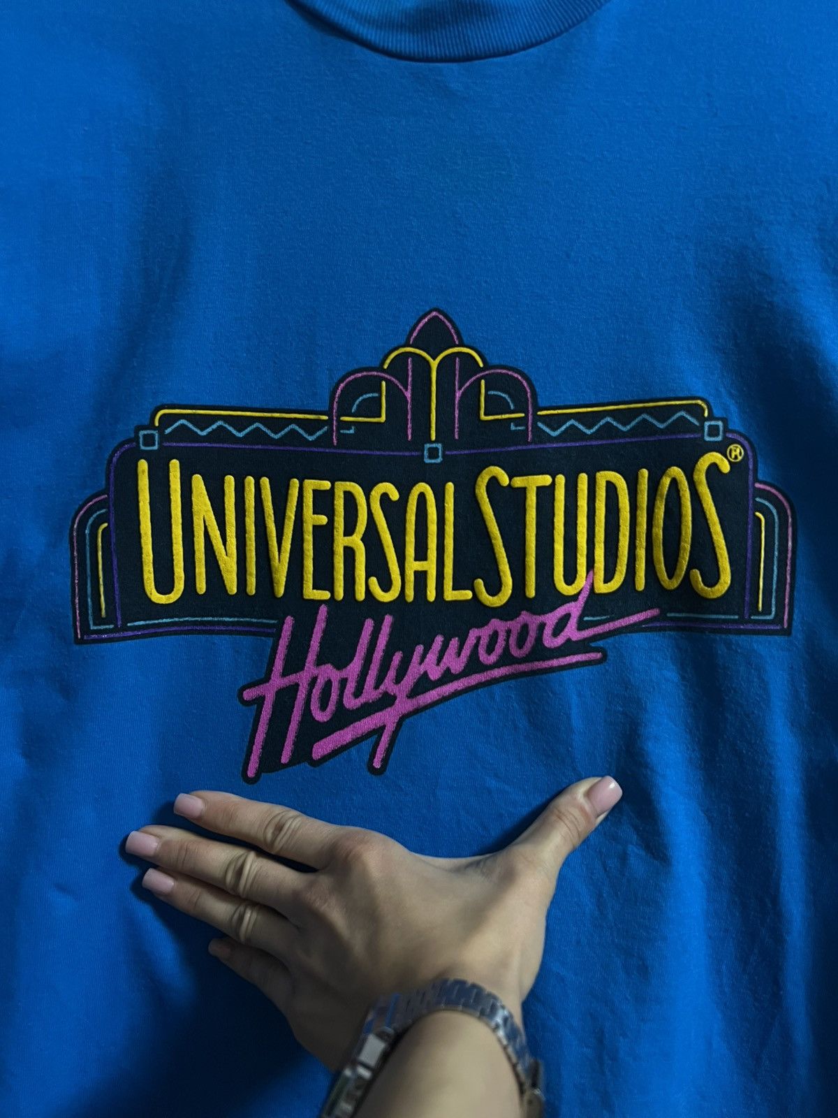 Universal Studios × Vintage Very Rare Vintage T-Shirt Universal Studios 90’s Hanes USA Size US XL / EU 56 / 4 - 2 Thumbnail