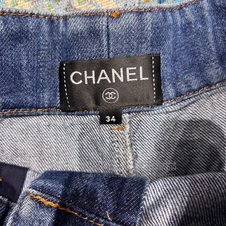 Chanel Chanel Denim shorts Size 42" / US 20 - 3 Thumbnail