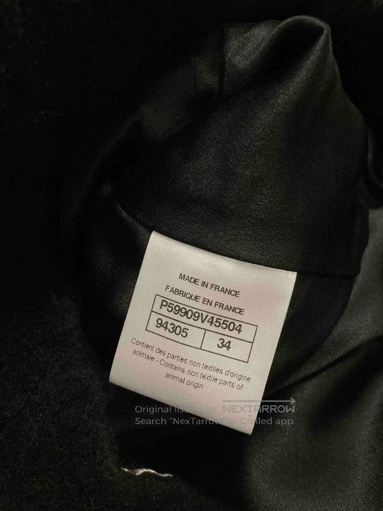 Chanel Chanel Forest series black and white lapel two-pocket jack Size XXS / US 00 / IT 34 - 6 Thumbnail