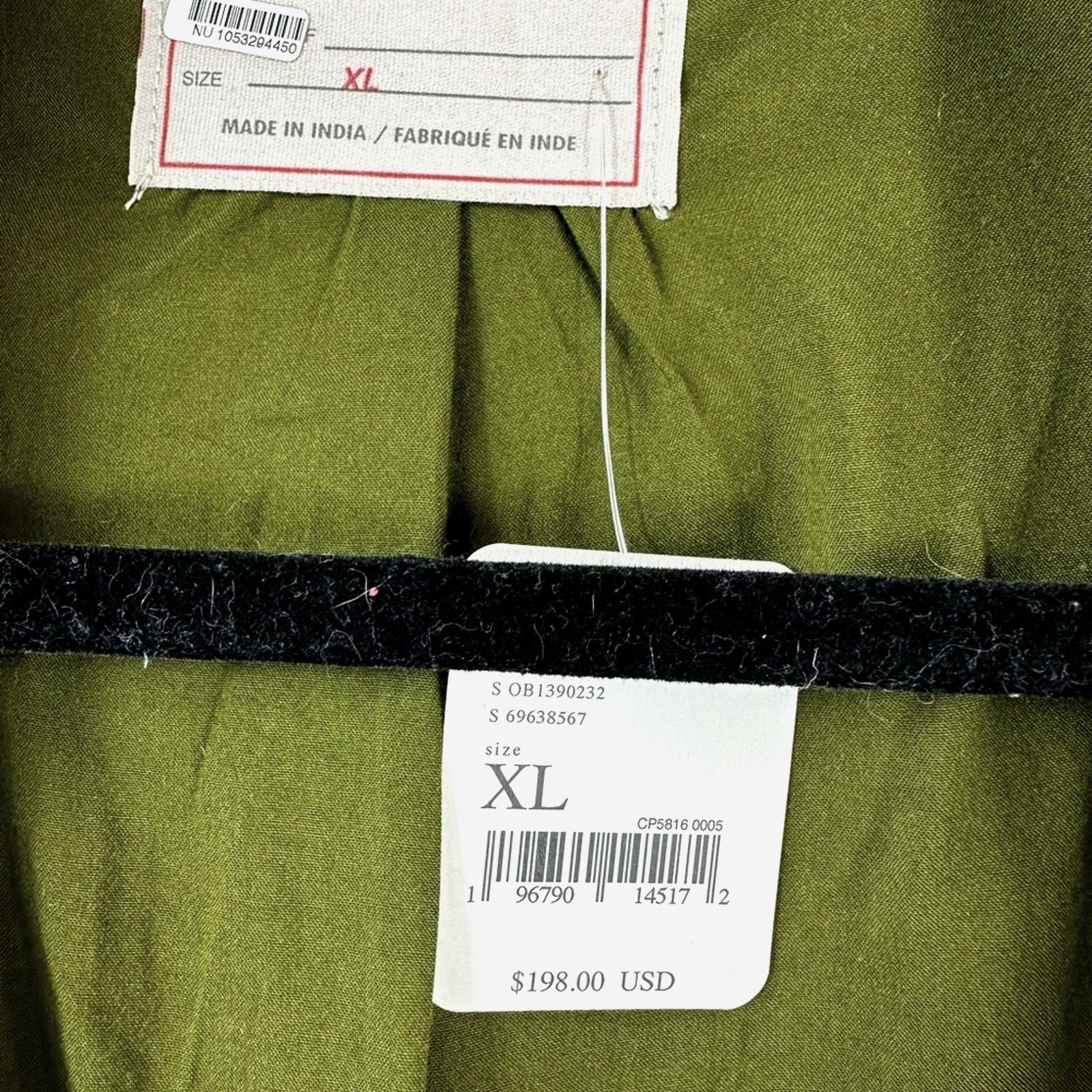 Free People Free People Rebel Knit Oversized Moto Jacket Green - size XL Size XL / US 12-14 / IT 48-50 - 12 Thumbnail