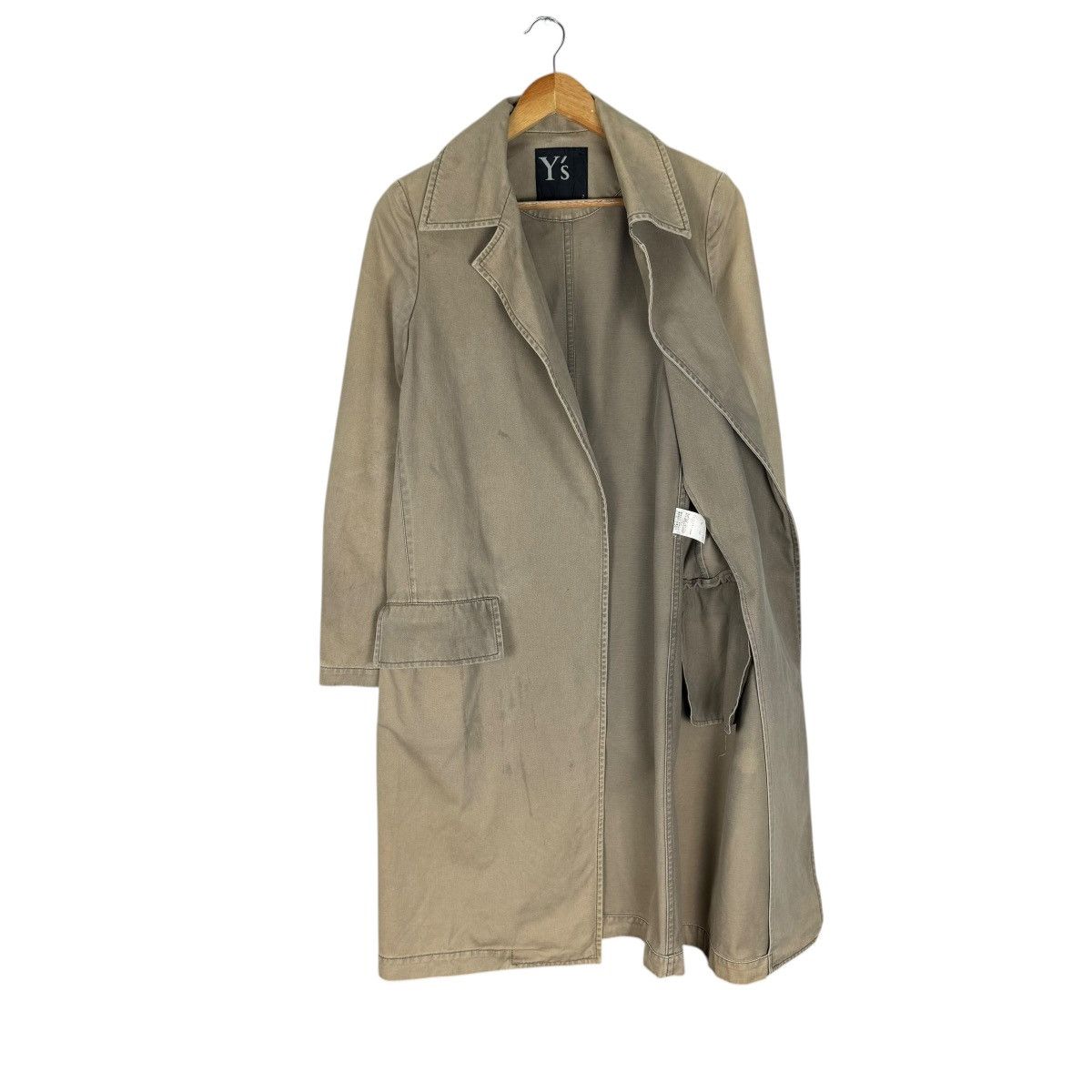 Yohji Yamamoto 🔥Y’S BUTTONLESS CARDIGAN LONG JACKET Size US M / EU 48-50 / 2 - 6 Thumbnail