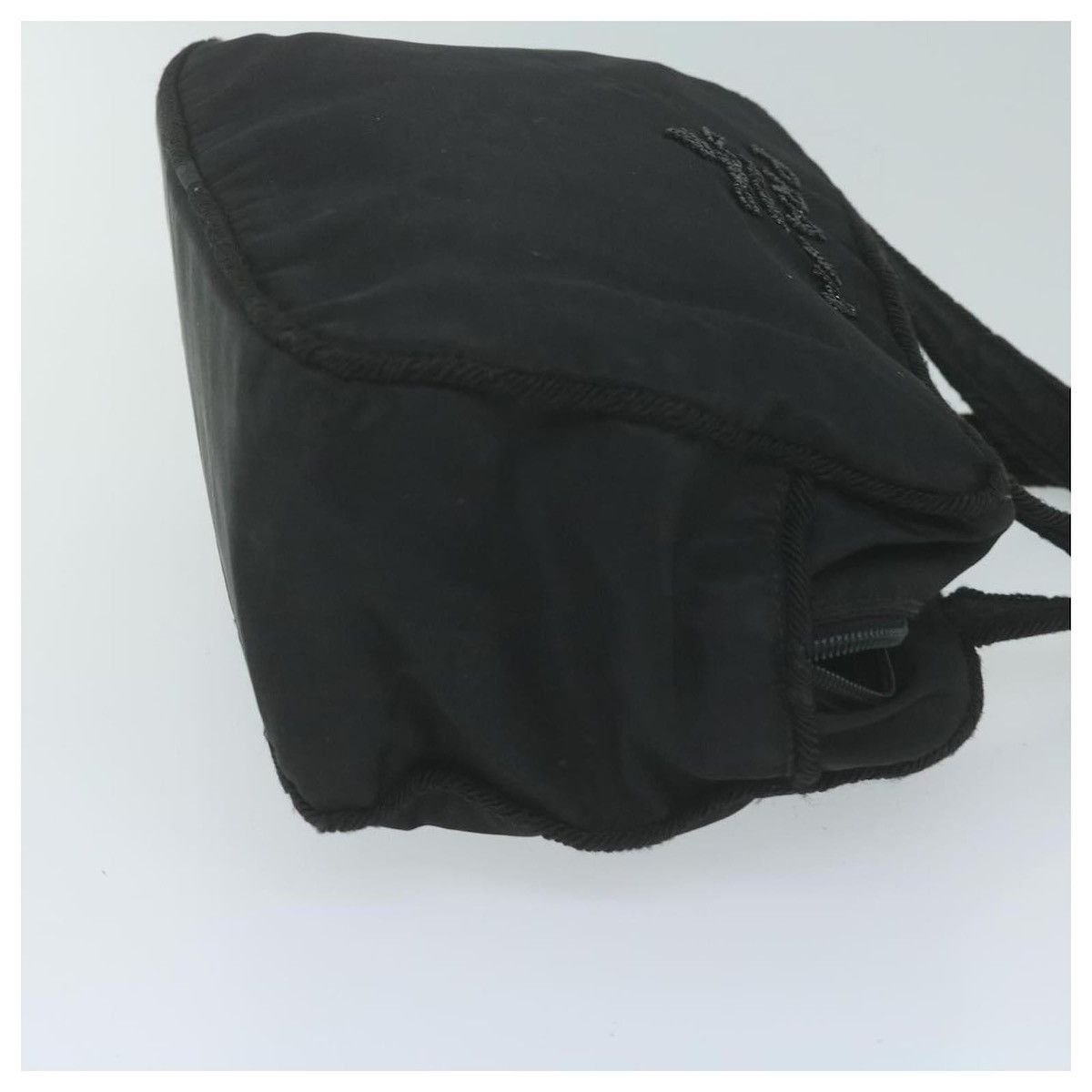 Prada Authentic PRADA Hand Bag Nylon Black Size ONE SIZE - 4 Thumbnail